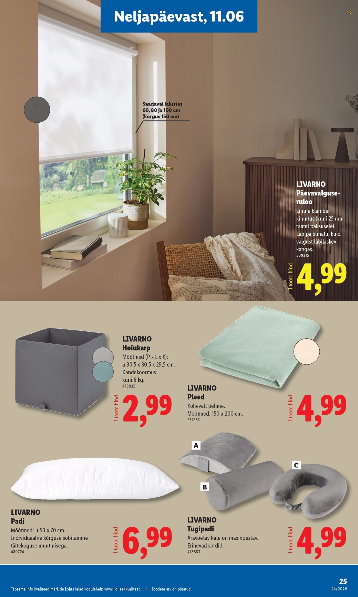 Lidl kliendileht - Tööstuskaupade pakkumised (8.06 - 14.06.2026)