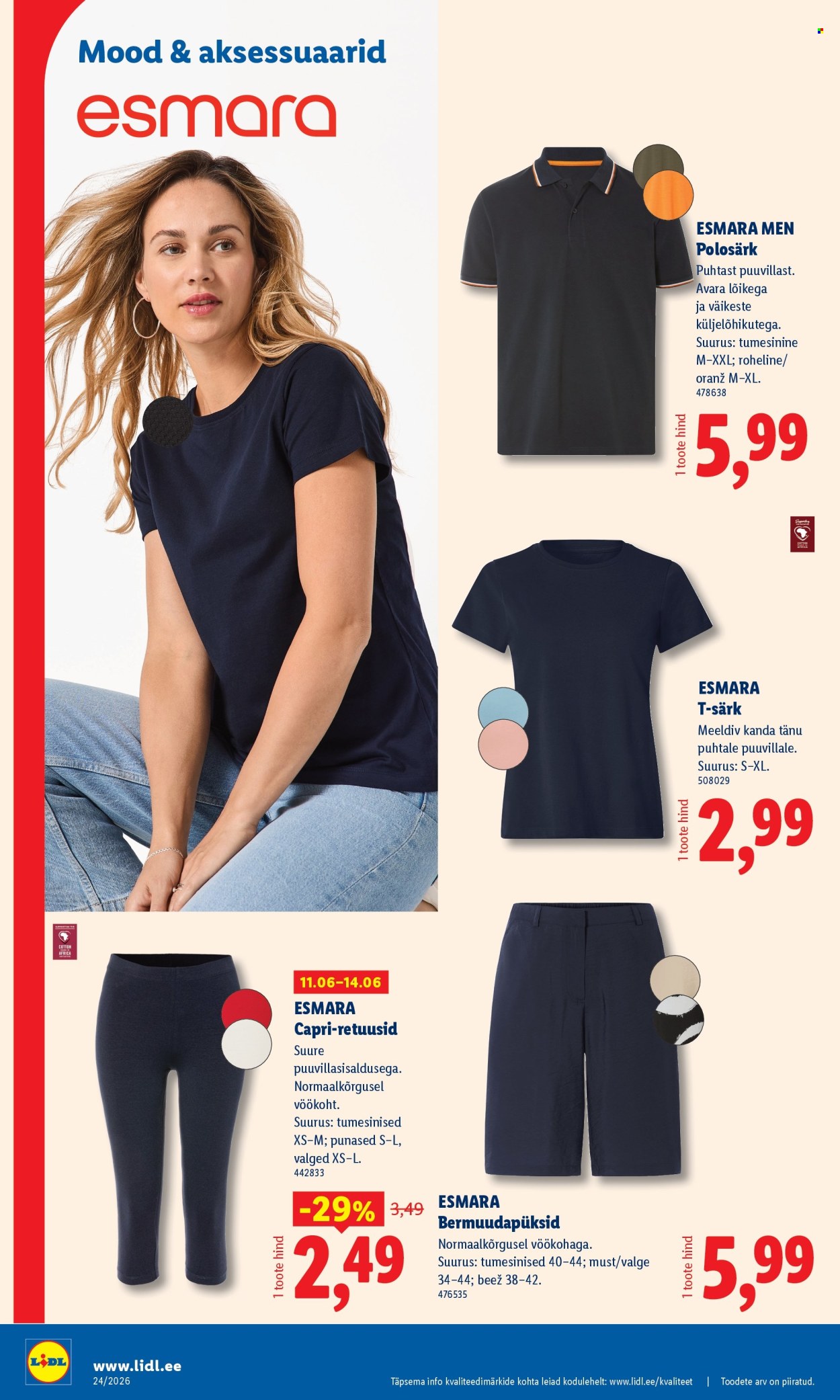 Lidl kliendileht - Tööstuskaupade pakkumised (8.06 - 14.06.2026)