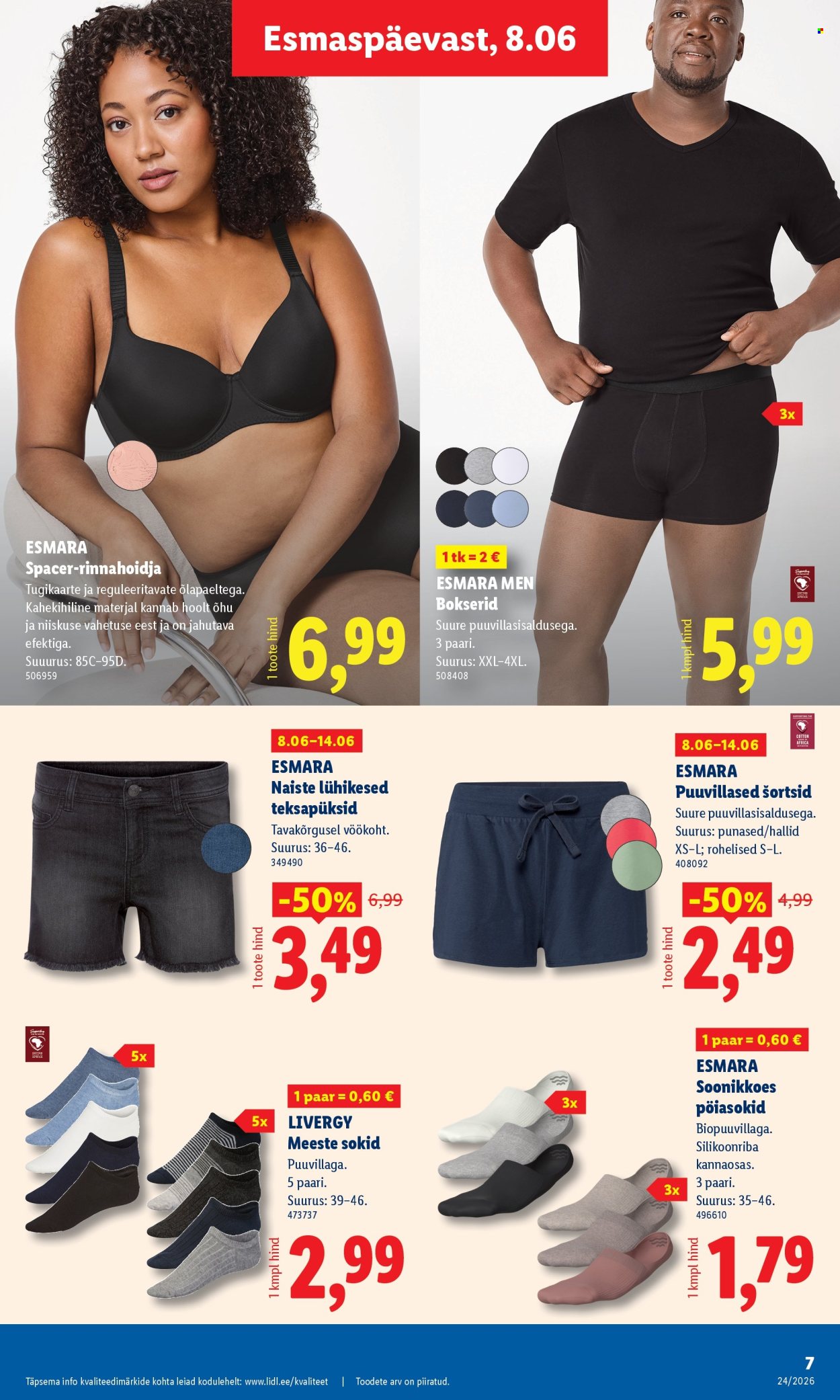 Lidl kliendileht - Tööstuskaupade pakkumised (8.06 - 14.06.2026)