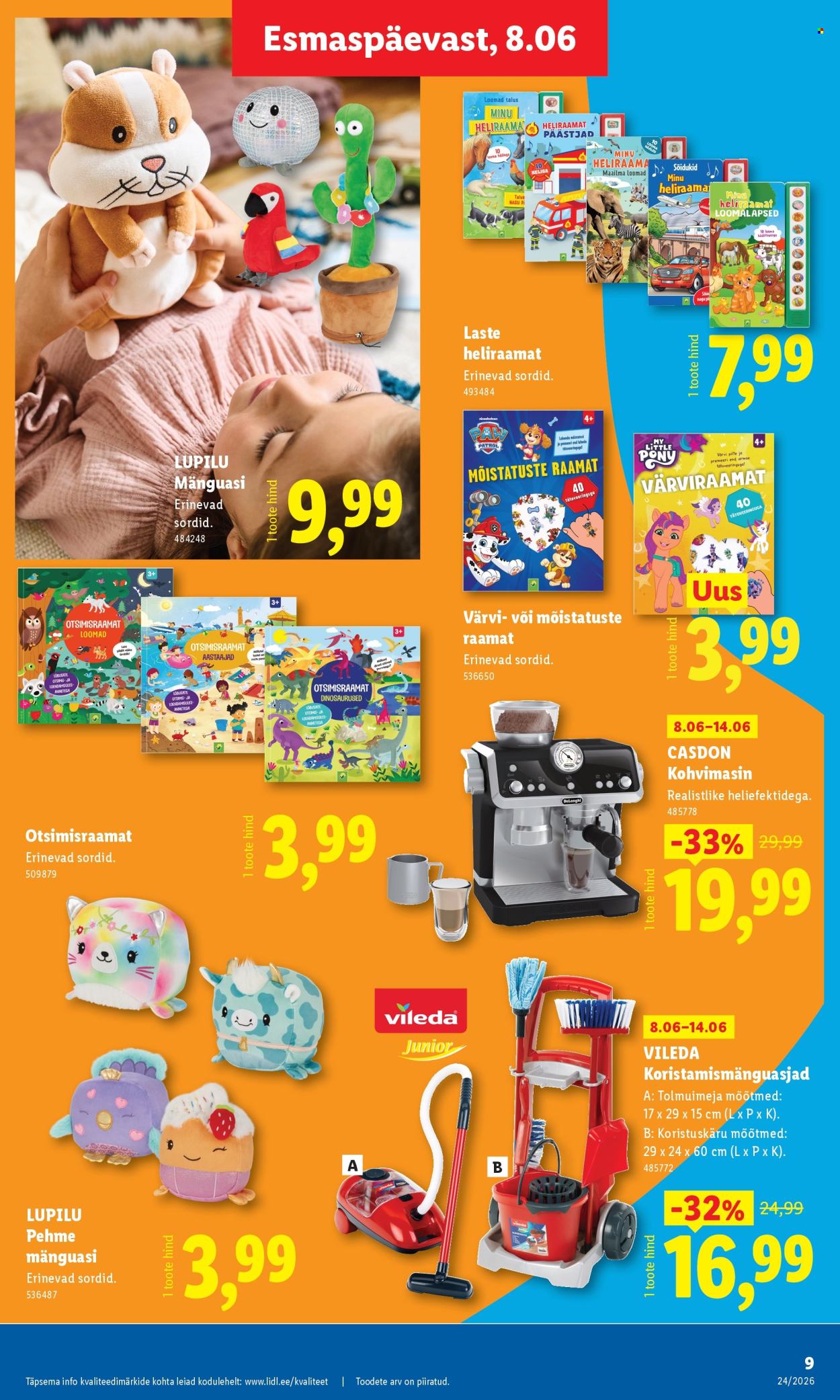 Lidl kliendileht - Tööstuskaupade pakkumised (8.06 - 14.06.2026)