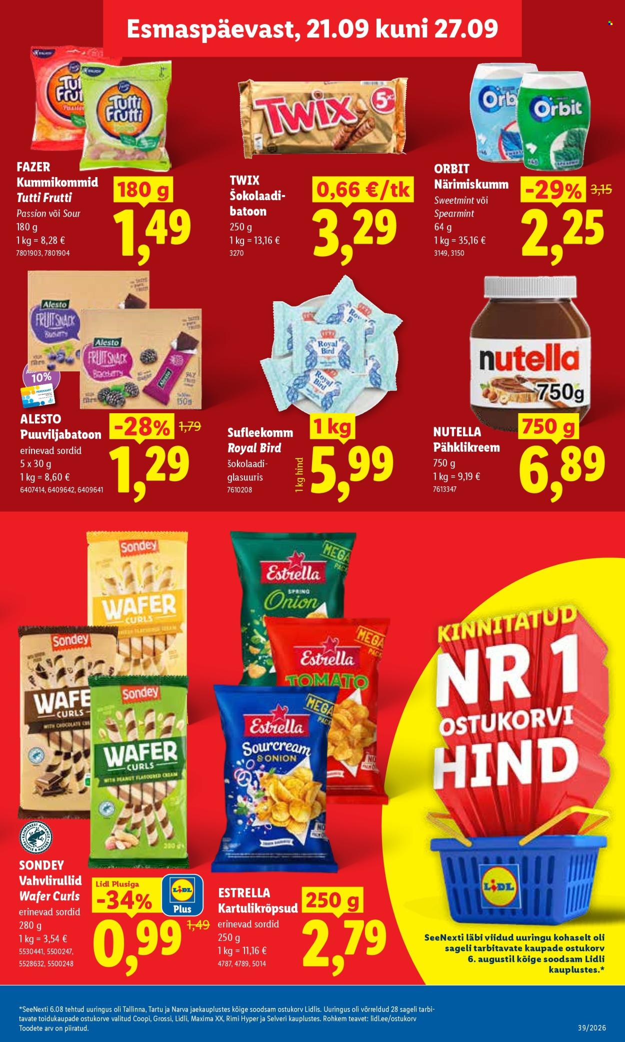 Lidl kliendileht (21.09 - 27.09.2026)