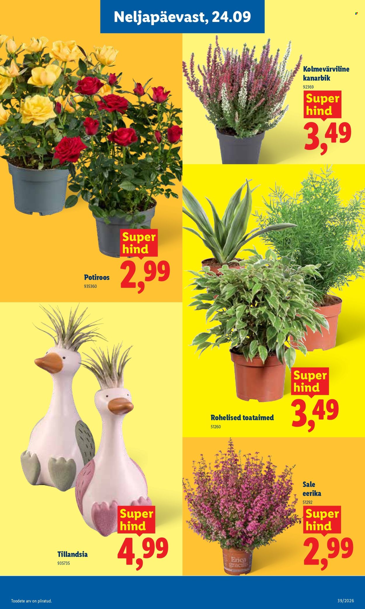 Lidl kliendileht (21.09 - 27.09.2026)