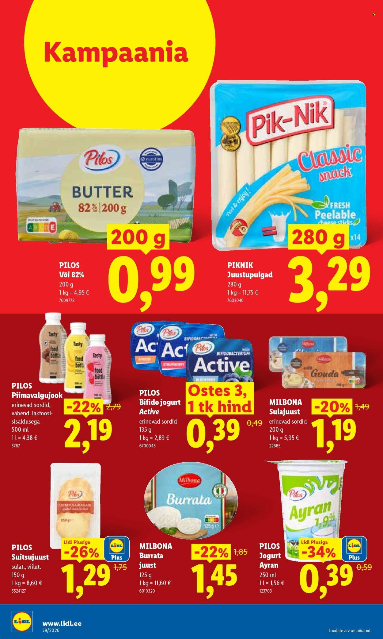 Lidl kliendileht (21.09 - 27.09.2026)