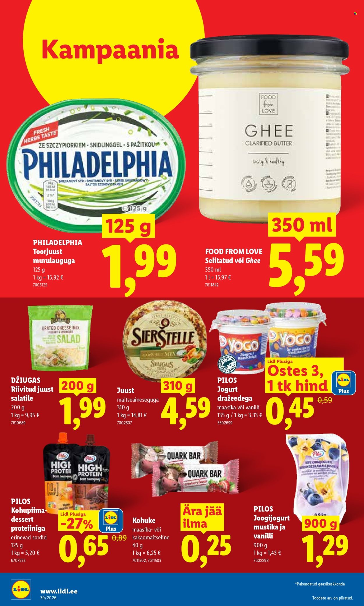 Lidl kliendileht (21.09 - 27.09.2026)