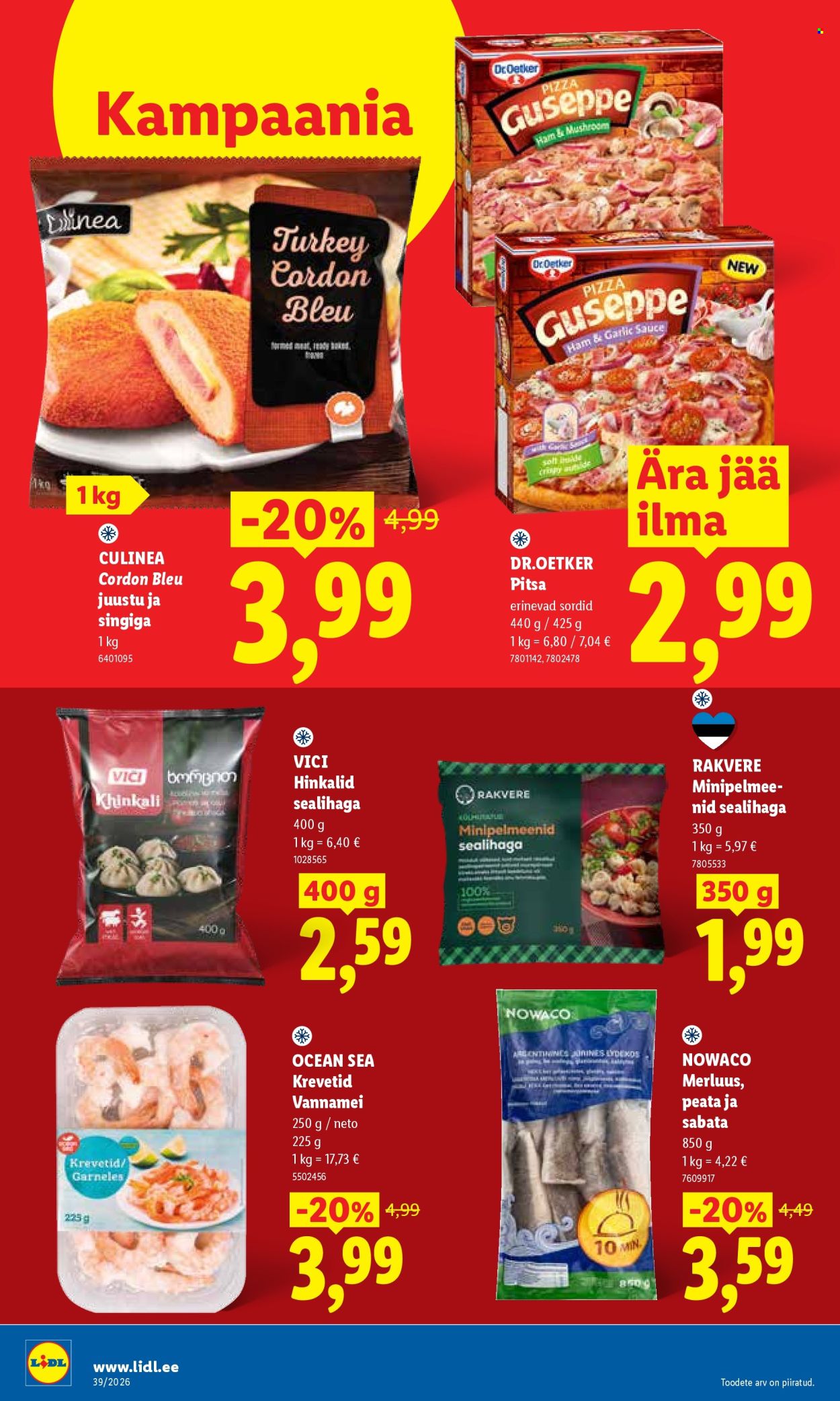 Lidl kliendileht (21.09 - 27.09.2026)
