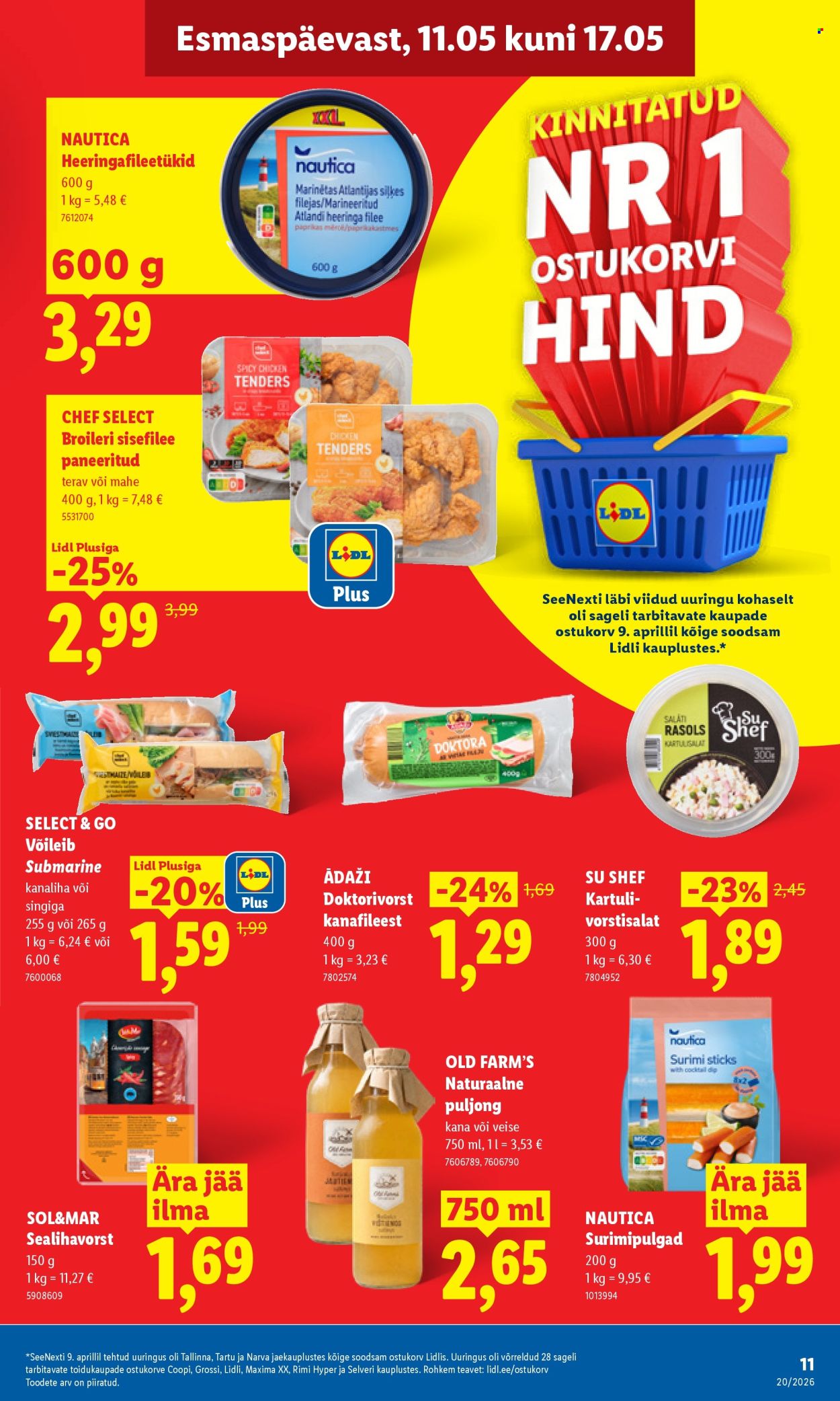 Lidl kliendileht - Kliendileht (11.05 - 17.05.2026)