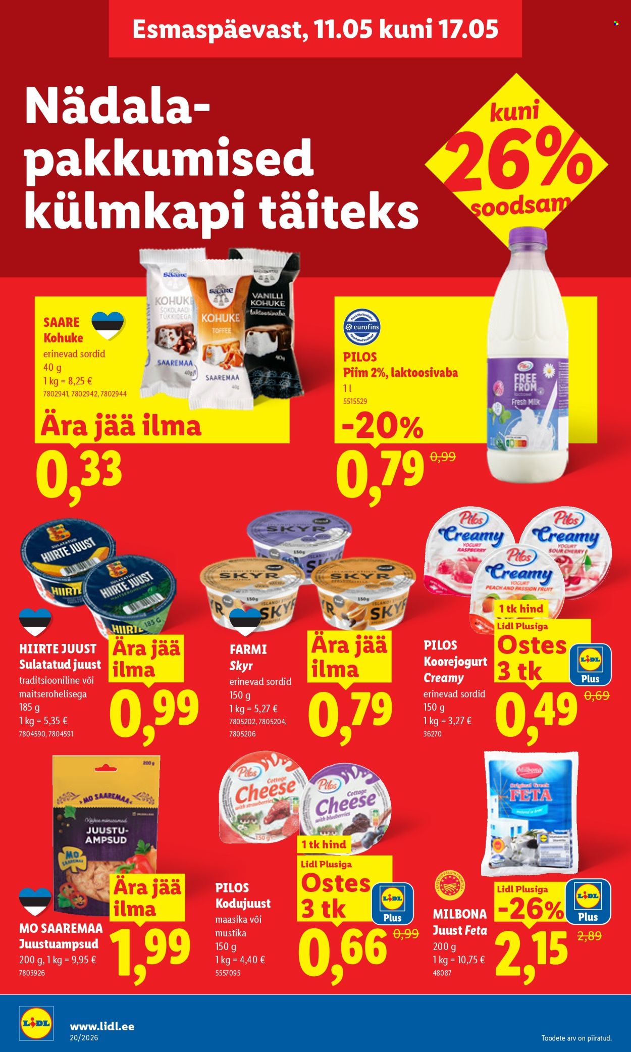 Lidl kliendileht - Kliendileht (11.05 - 17.05.2026)