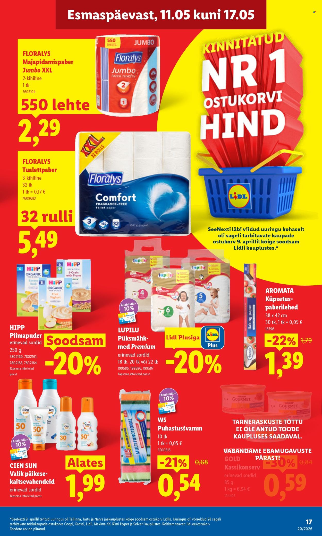 Lidl kliendileht - Kliendileht (11.05 - 17.05.2026)