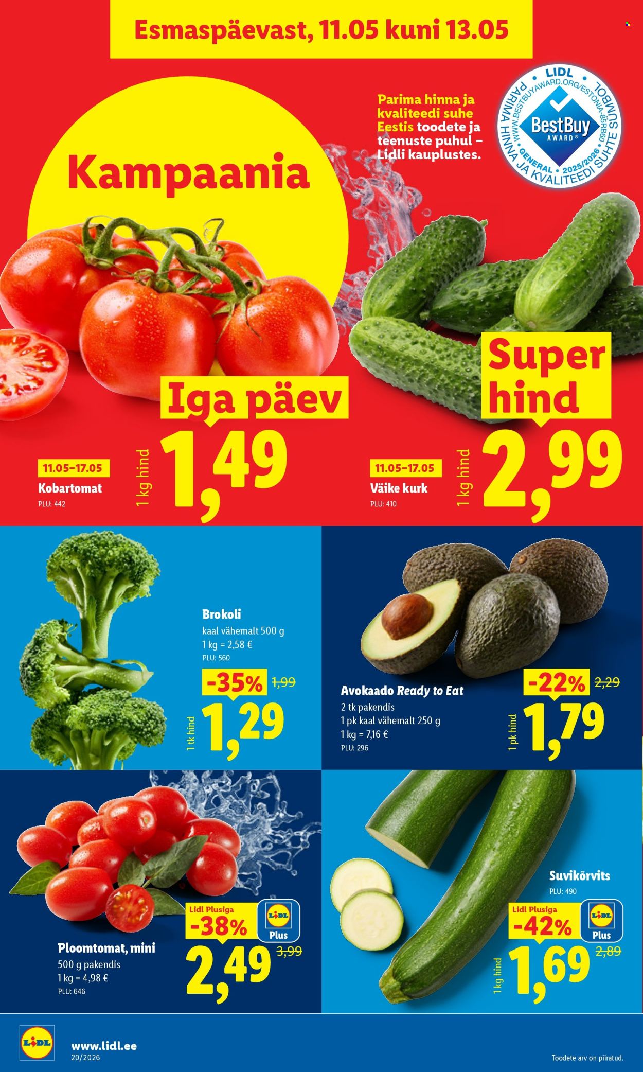 Lidl kliendileht - Kliendileht (11.05 - 17.05.2026)