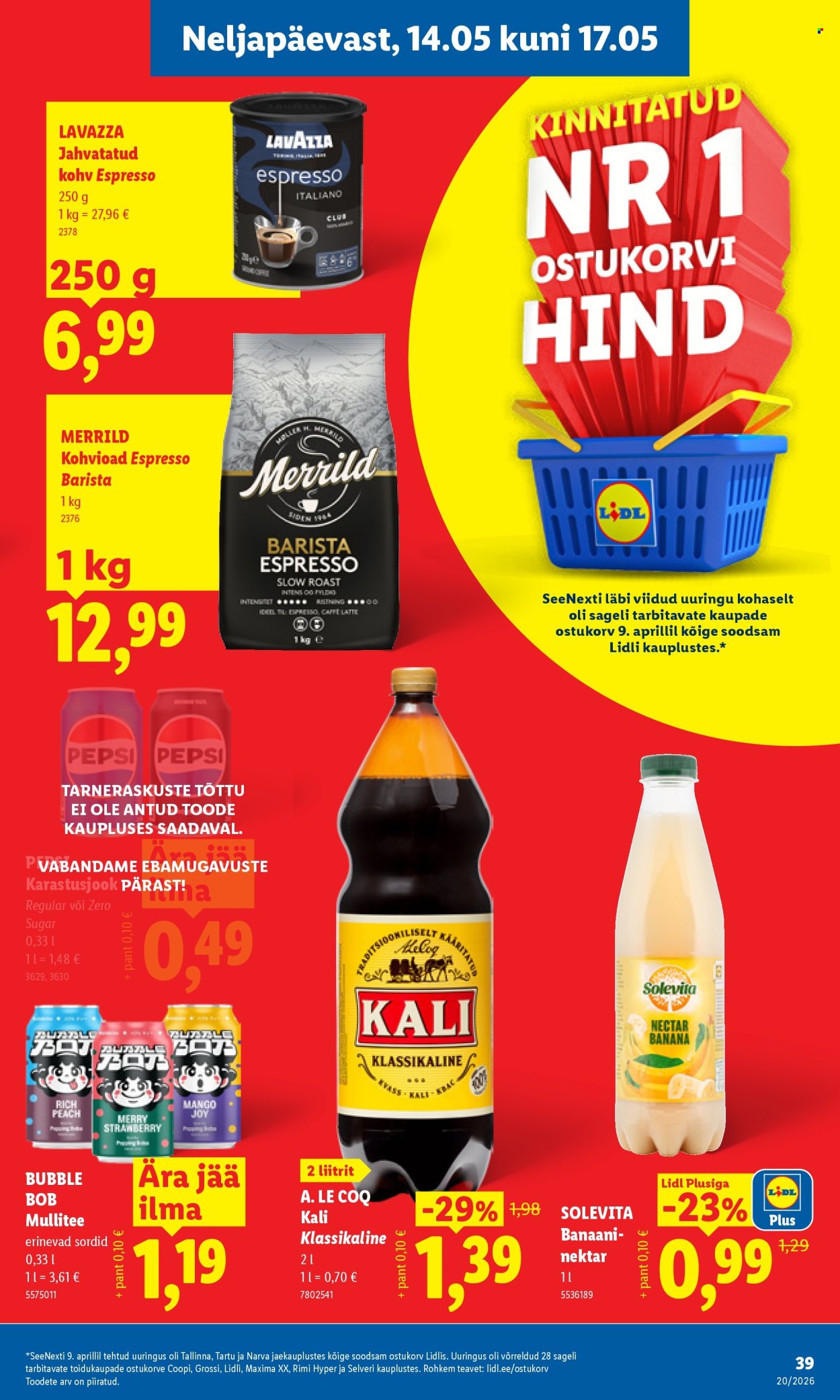 Lidl kliendileht - Kliendileht (11.05 - 17.05.2026)