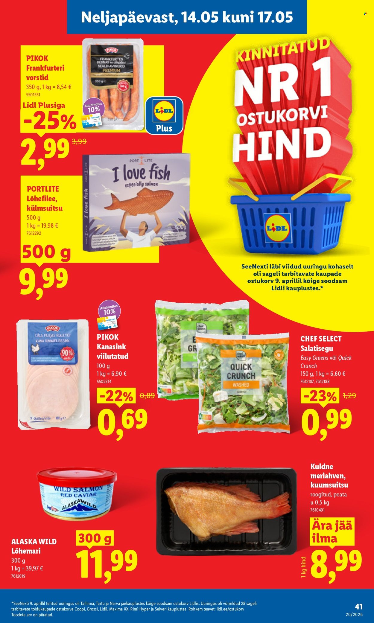 Lidl kliendileht - Kliendileht (11.05 - 17.05.2026)