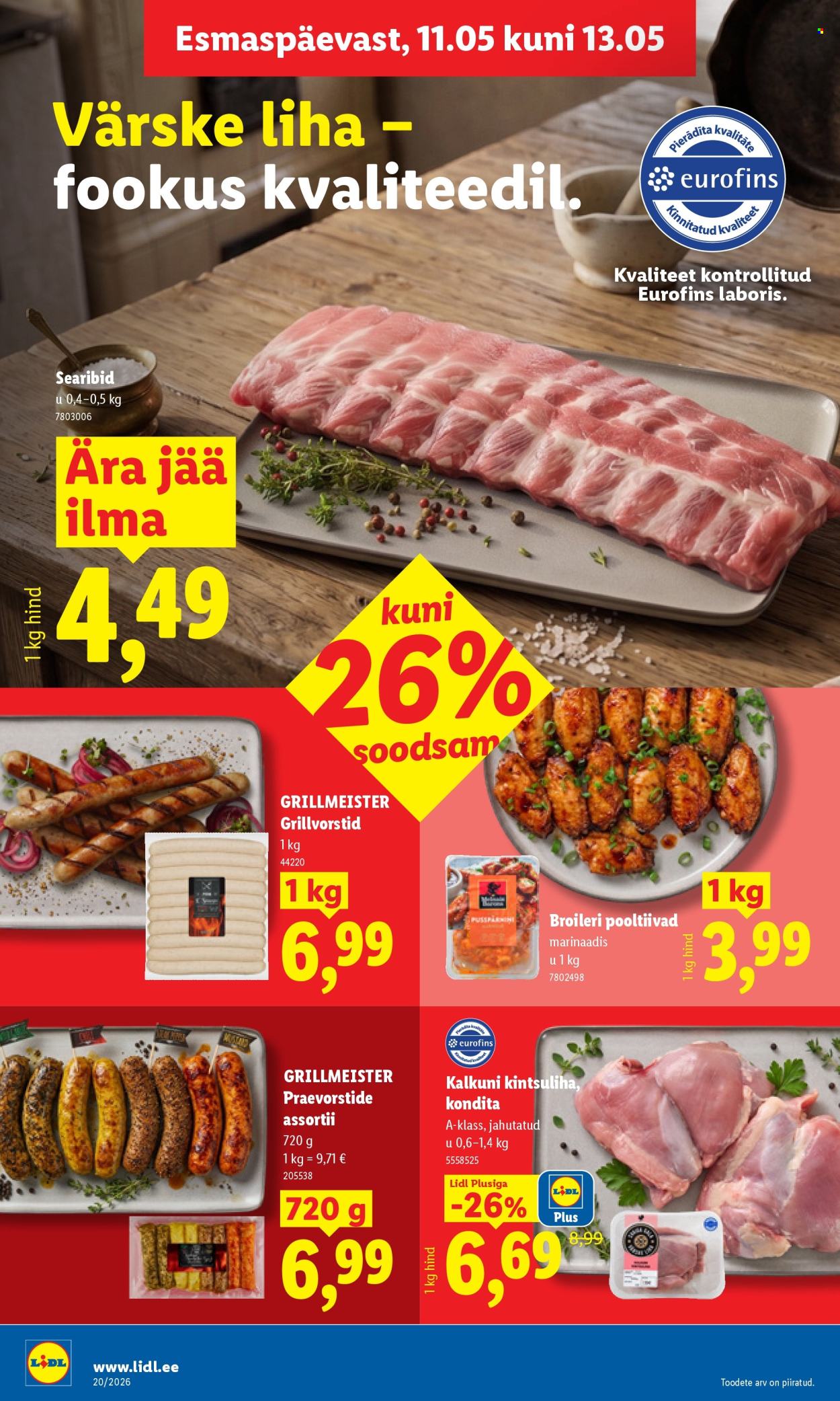 Lidl kliendileht - Kliendileht (11.05 - 17.05.2026)