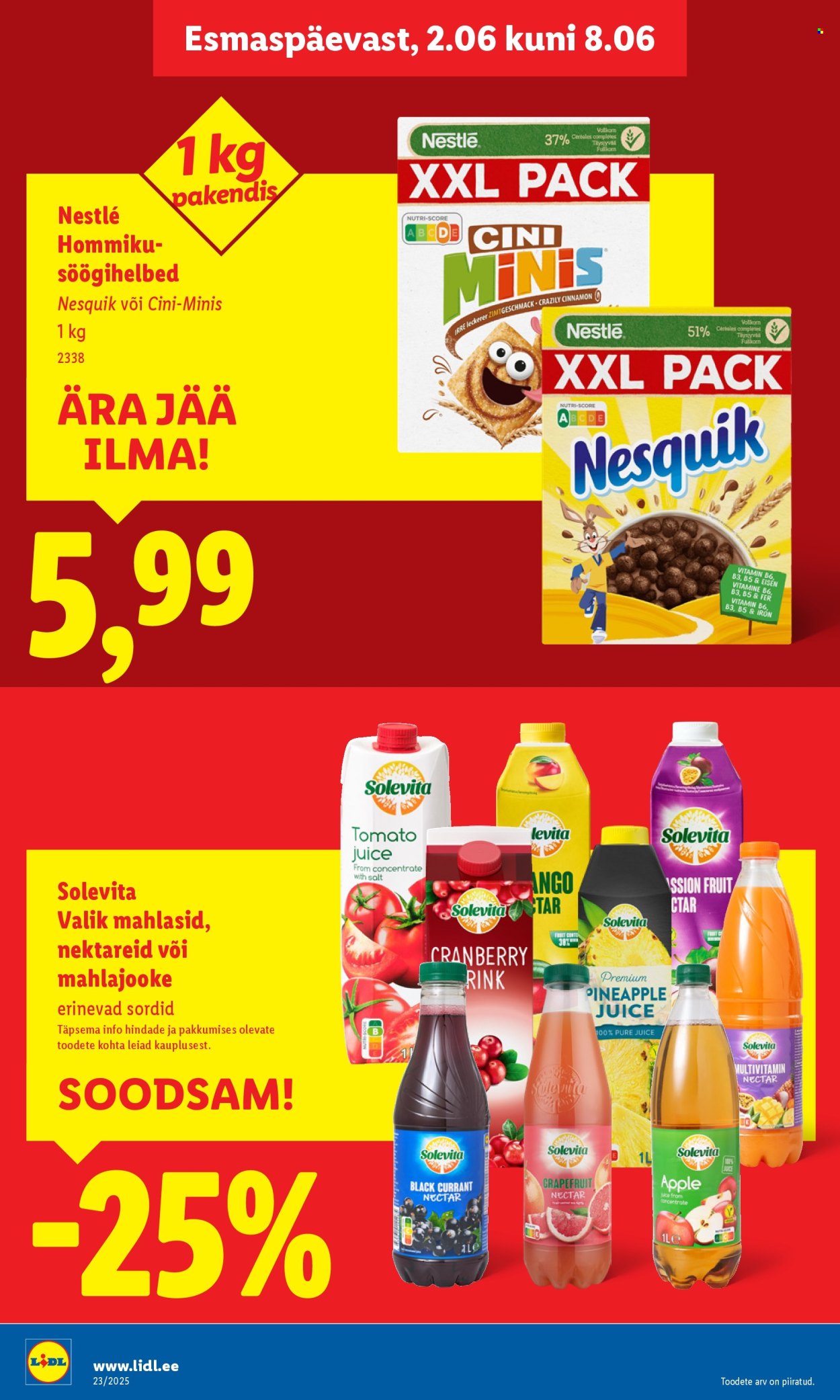 Lidl kliendileht - Kliendileht (2.06 - 8.06.2025)