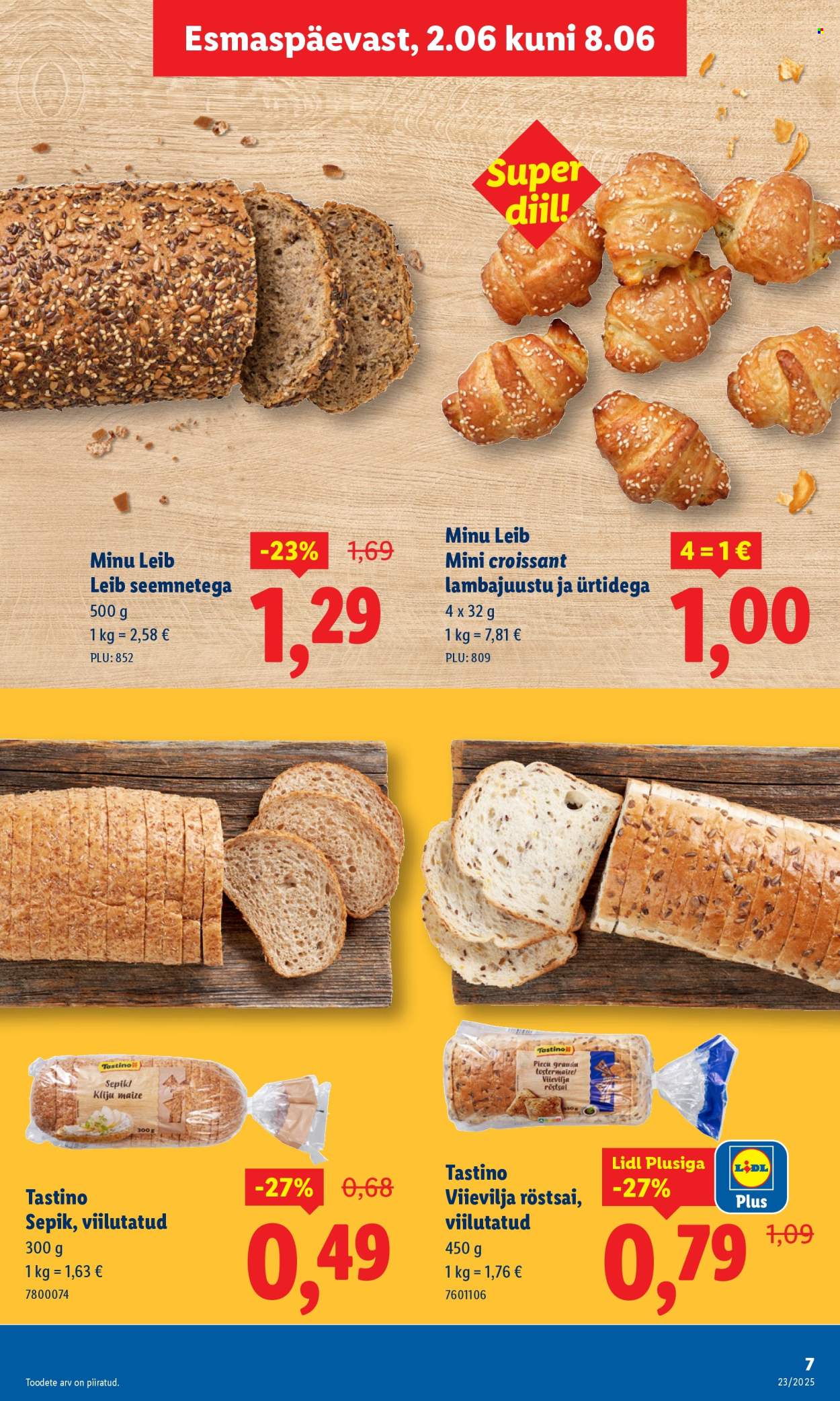 Lidl kliendileht - Kliendileht (2.06 - 8.06.2025)