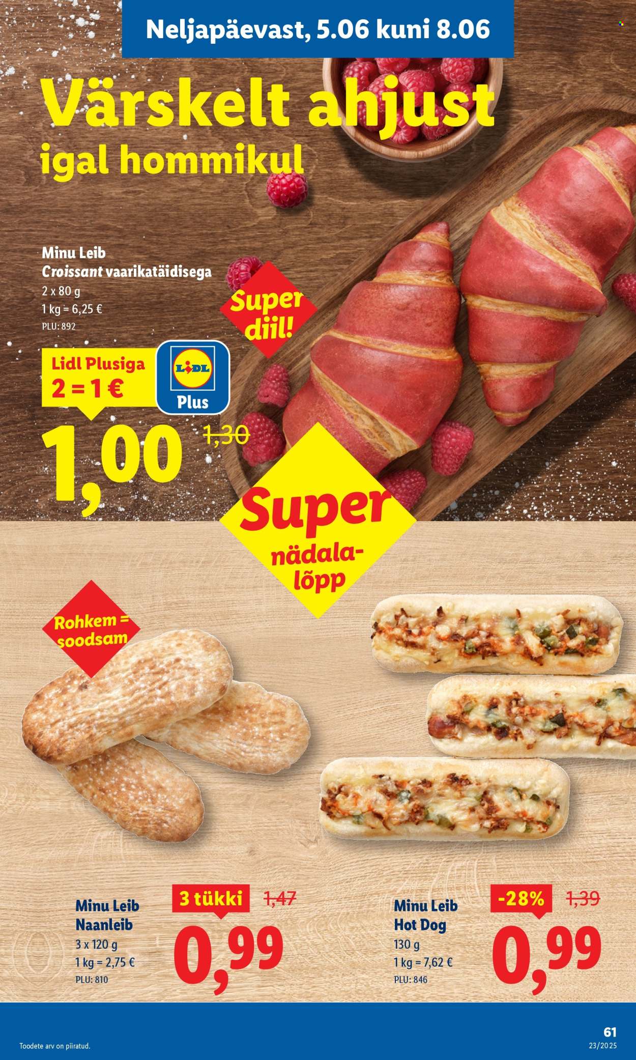 Lidl kliendileht - Kliendileht (2.06 - 8.06.2025)