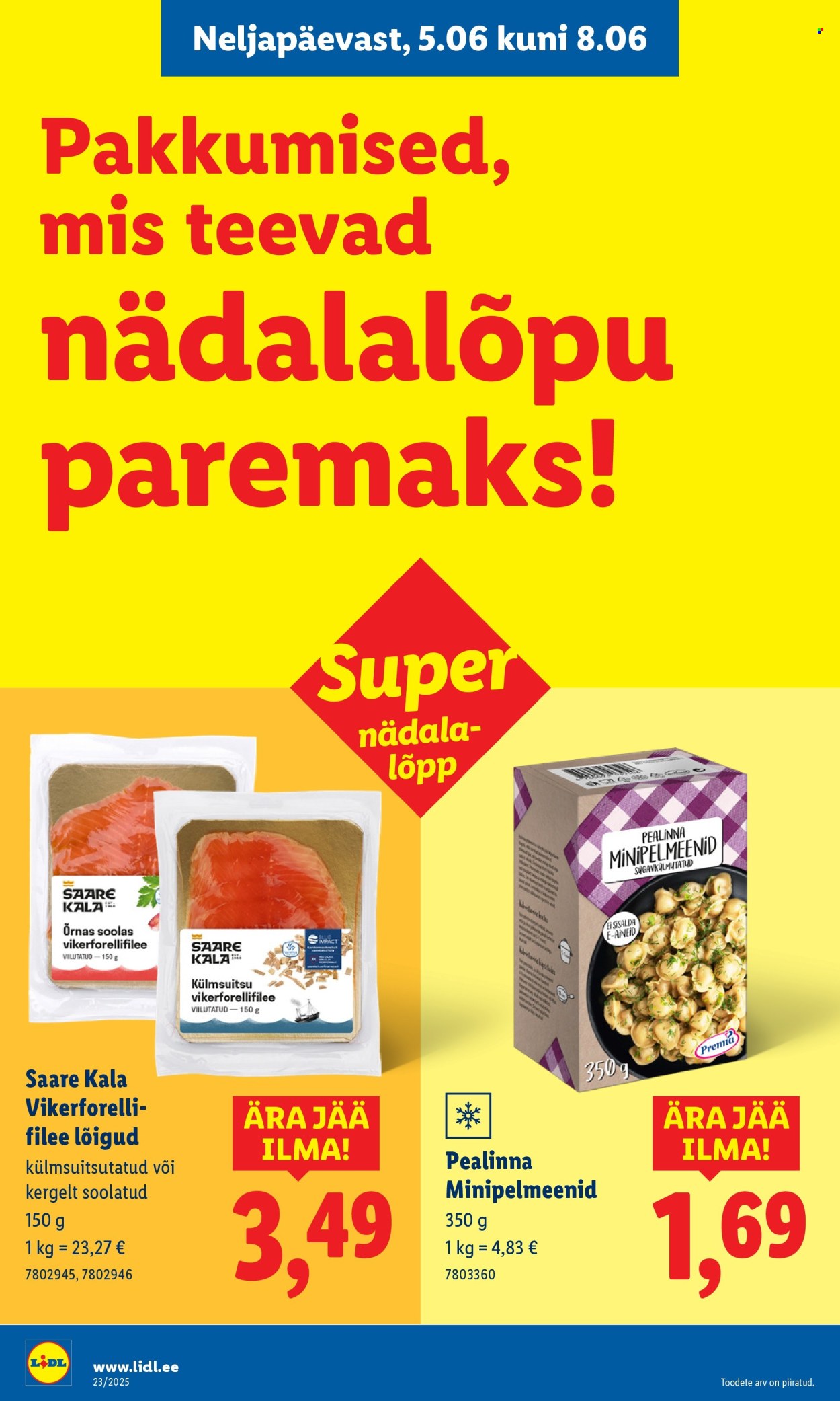Lidl kliendileht - Kliendileht (2.06 - 8.06.2025)