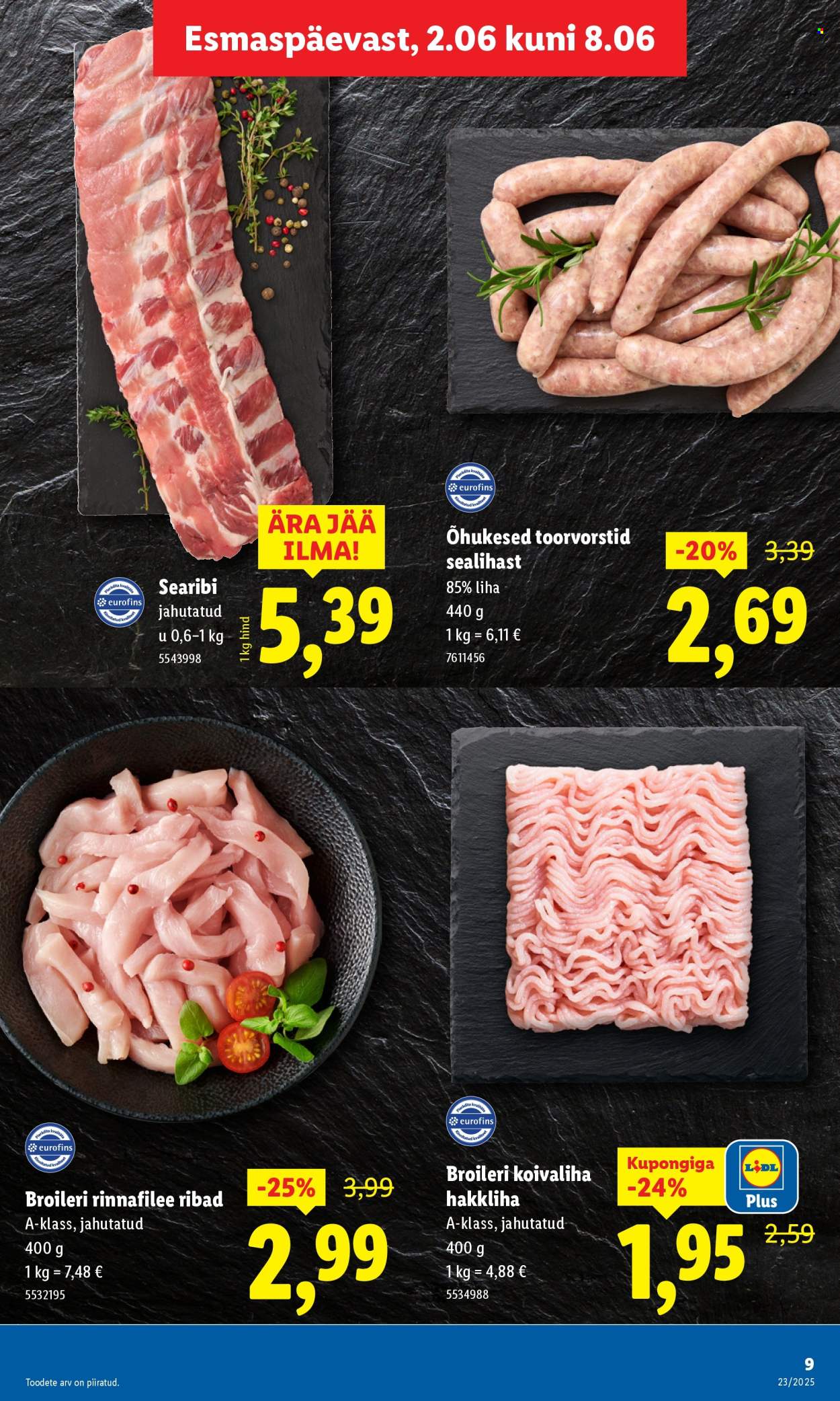 Lidl kliendileht - Kliendileht (2.06 - 8.06.2025)