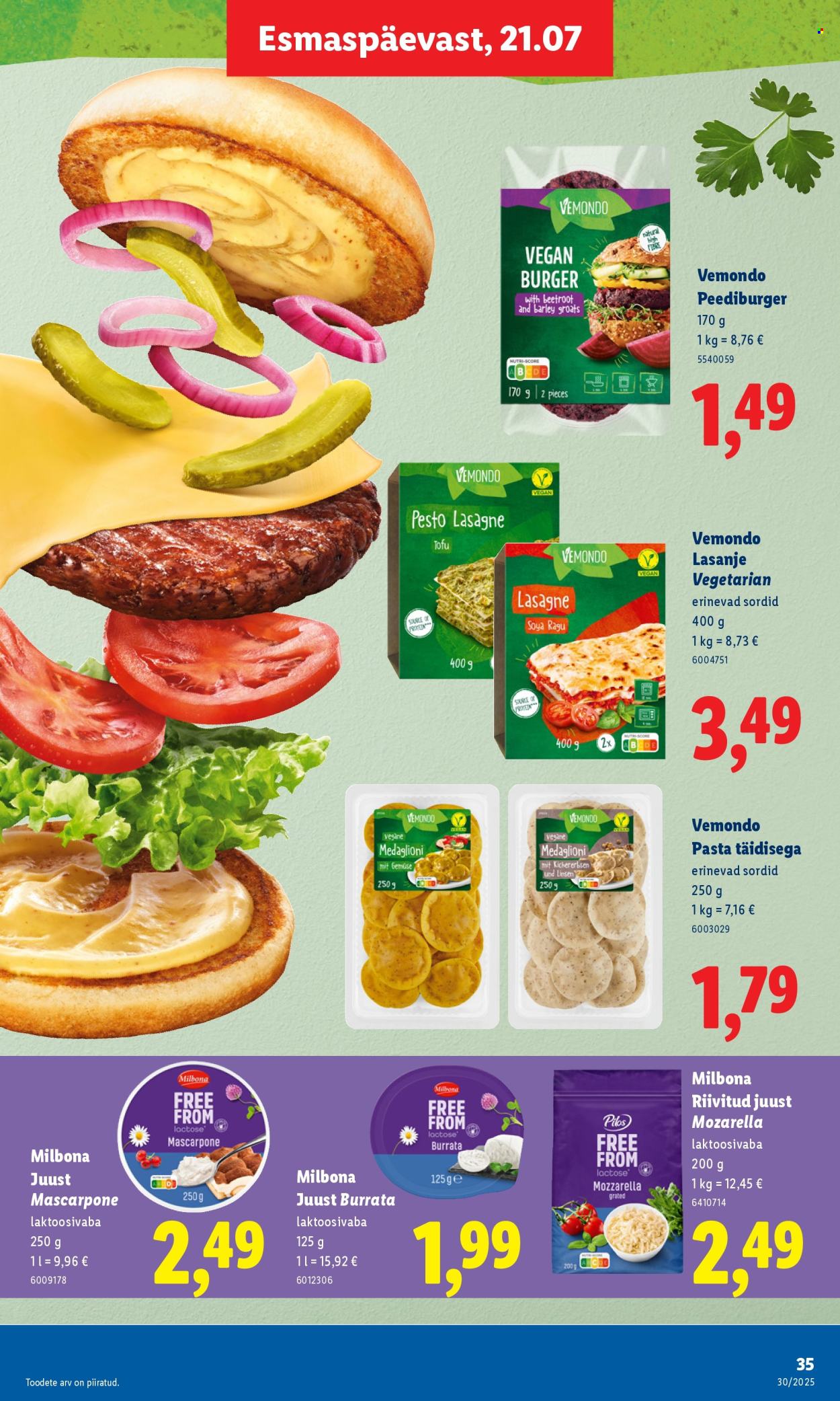 Lidl kliendileht - Nädalalõpu pakkumised (24.07 - 27.07.2025)