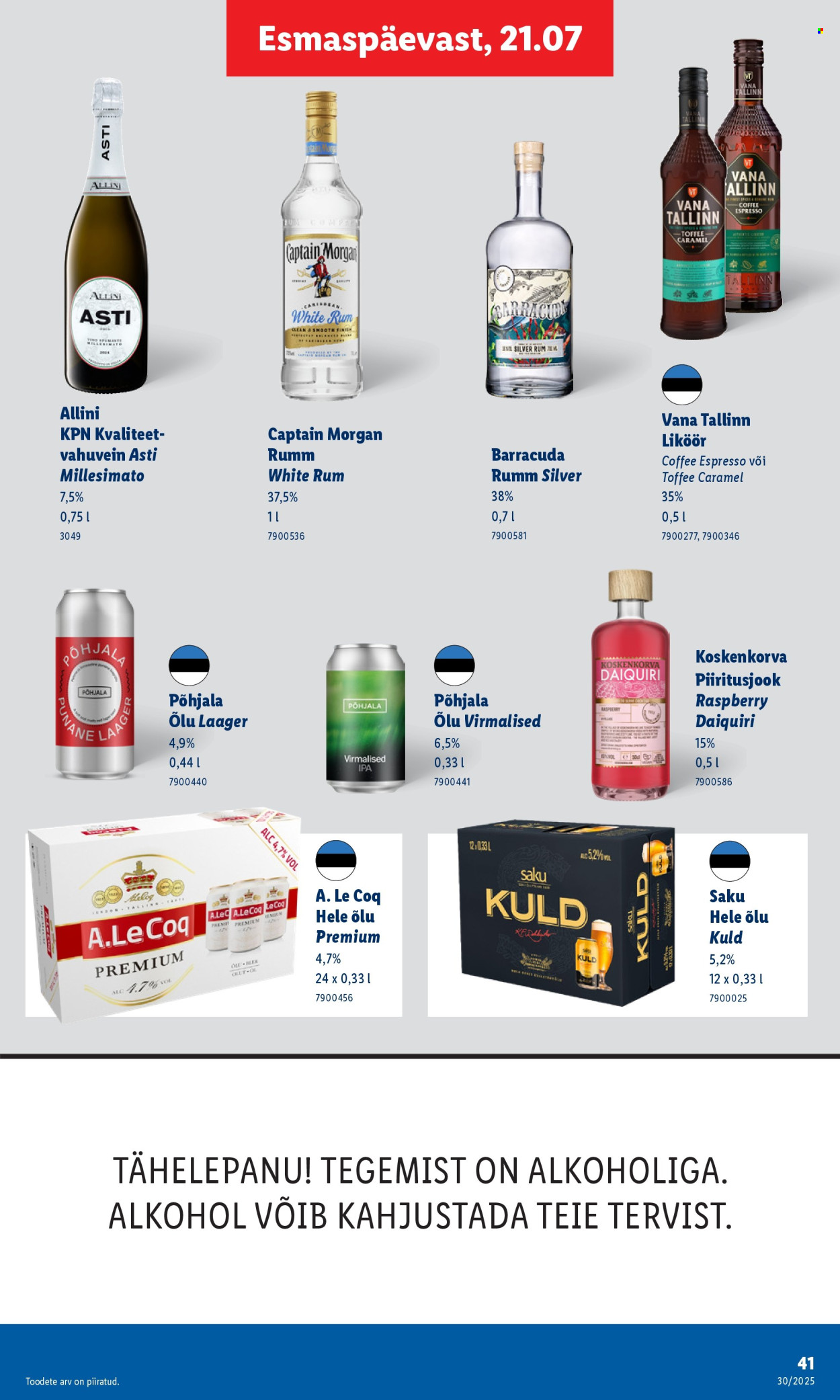 Lidl kliendileht - Nädalalõpu pakkumised (24.07 - 27.07.2025)