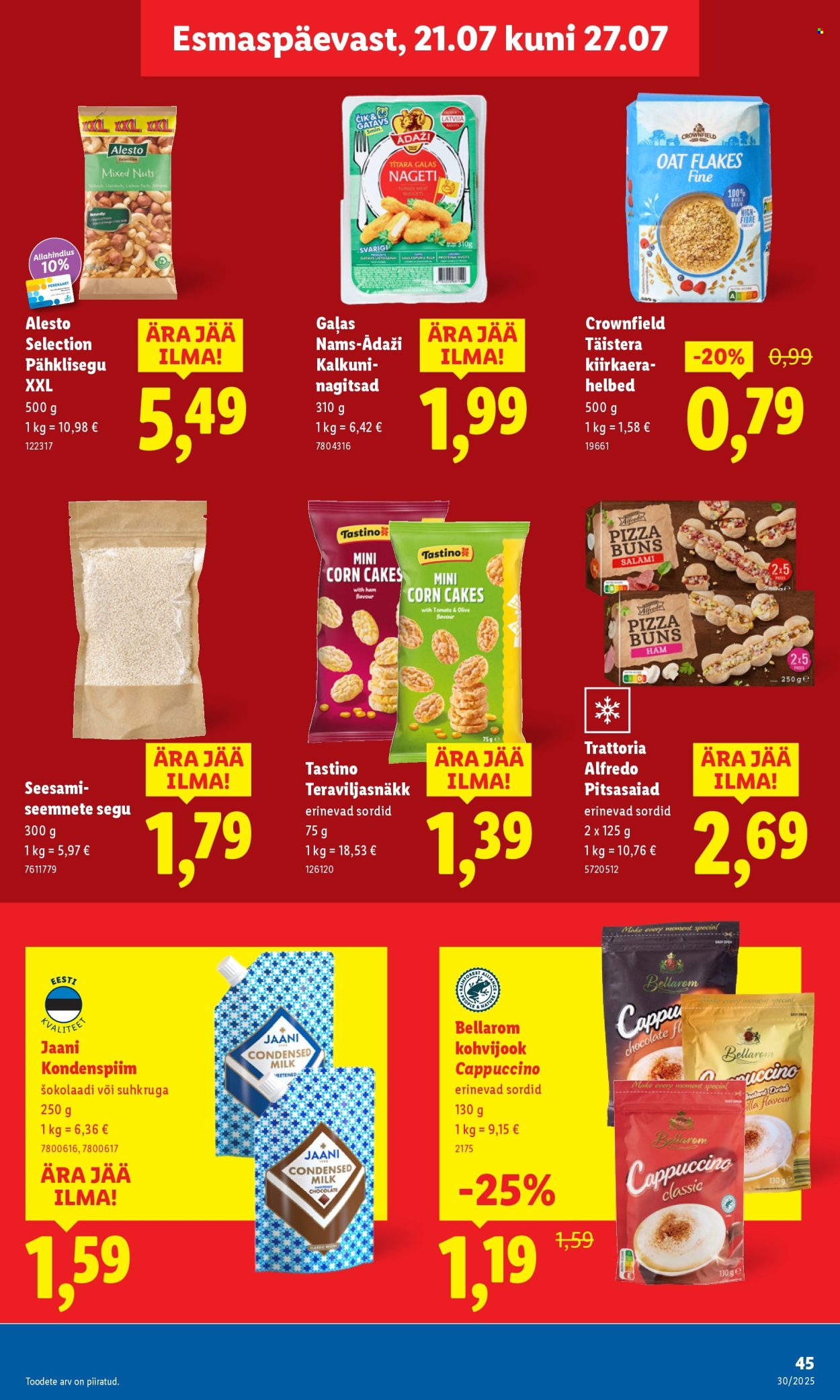 Lidl kliendileht - Nädalalõpu pakkumised (24.07 - 27.07.2025)