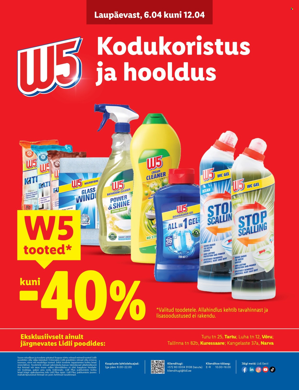 Lidl kliendileht - Allahindluste tormijooks (6.04 - 12.04.2026)