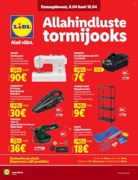 Lidl kliendileht - Allahindluste tormijooks (6.04 - 12.04.2026)