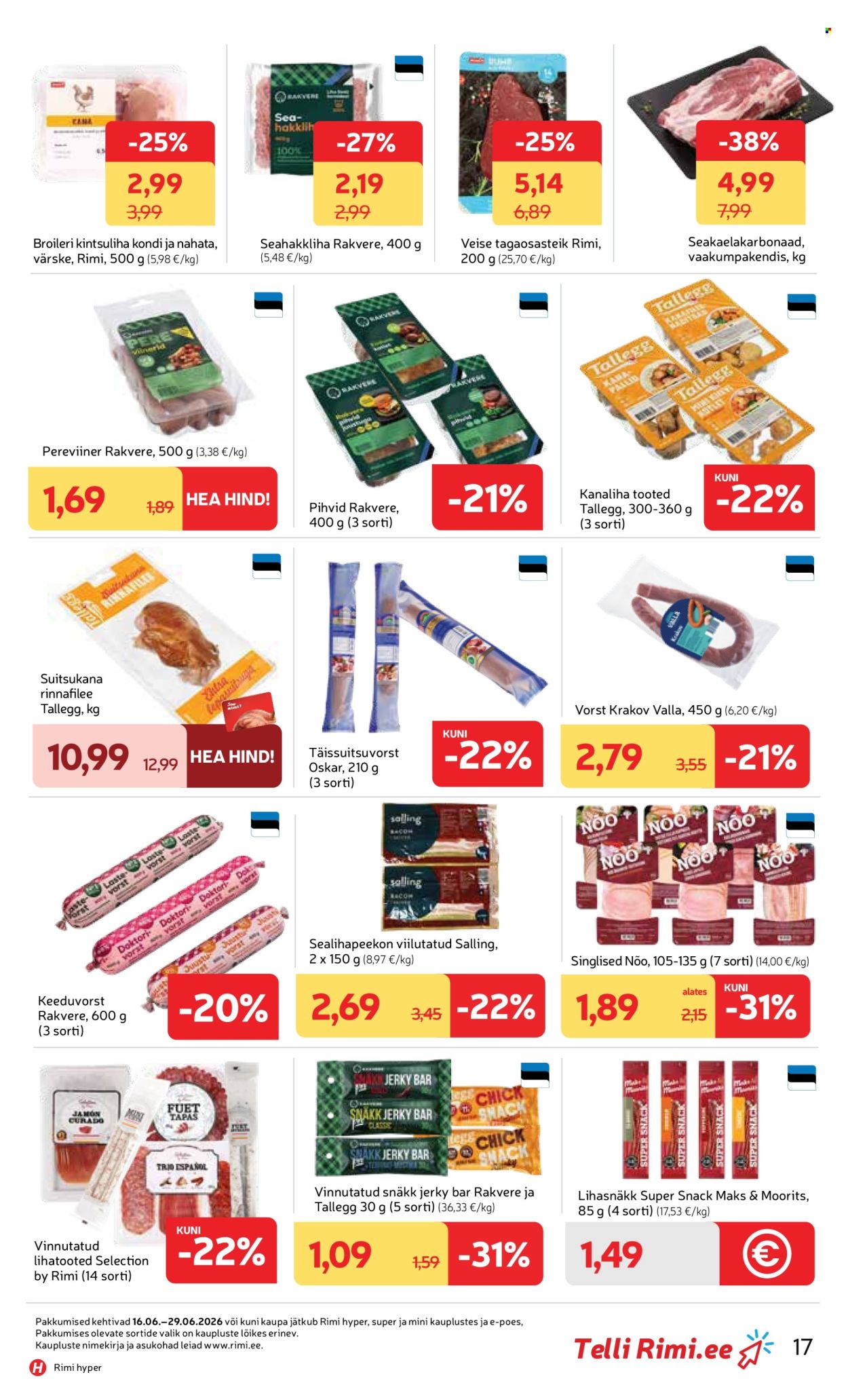 Rimi kliendileht (16.06 - 29.06.2026)