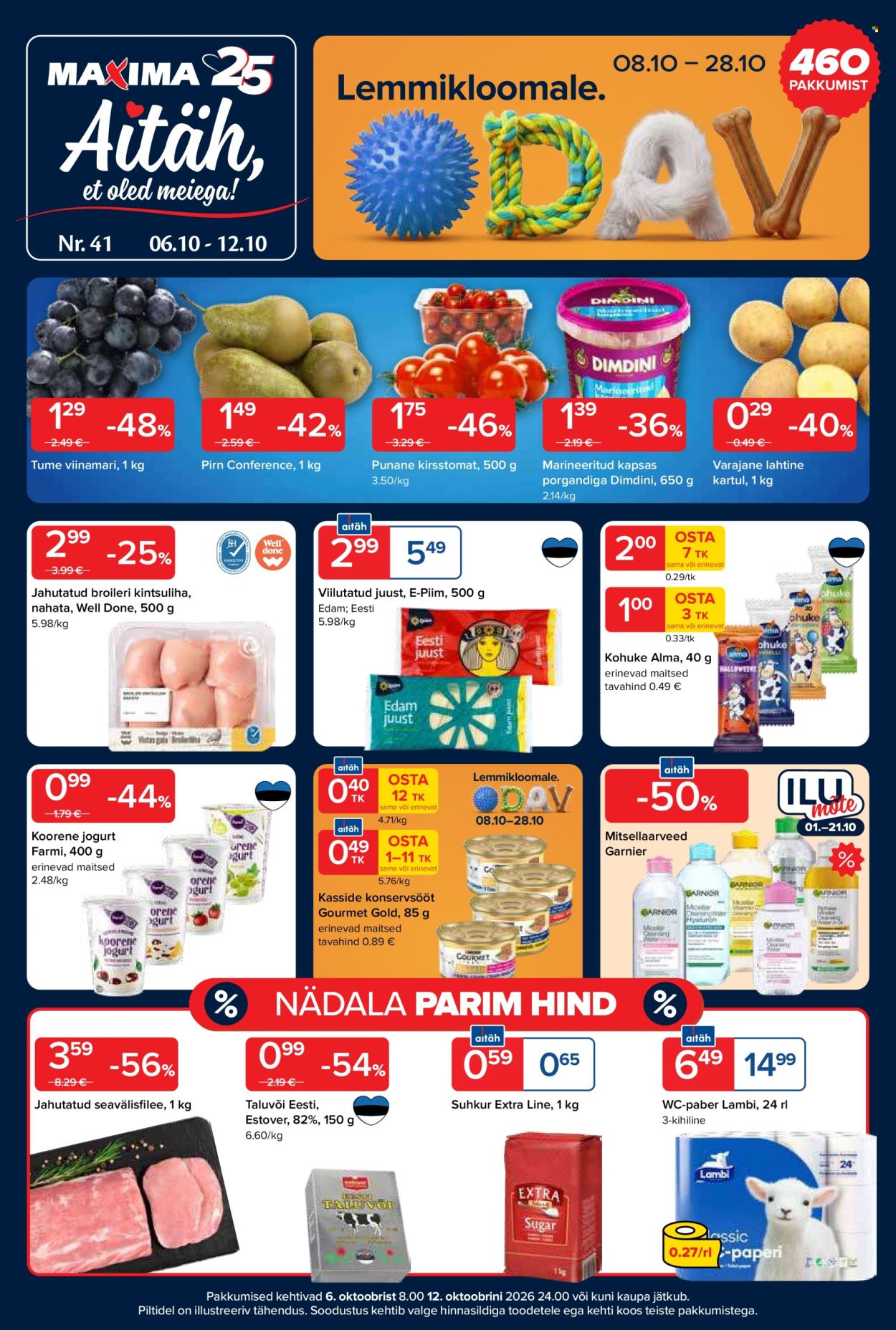 Maxima kliendileht (6.10 - 12.10.2026)