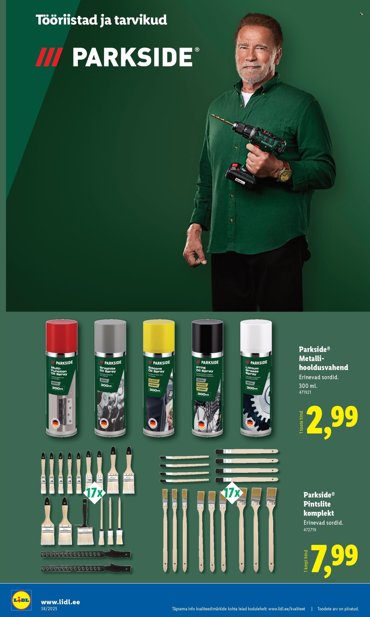 Lidl kliendileht - Tööstuskaupade pakkumised (15.09 - 21.09.2025)