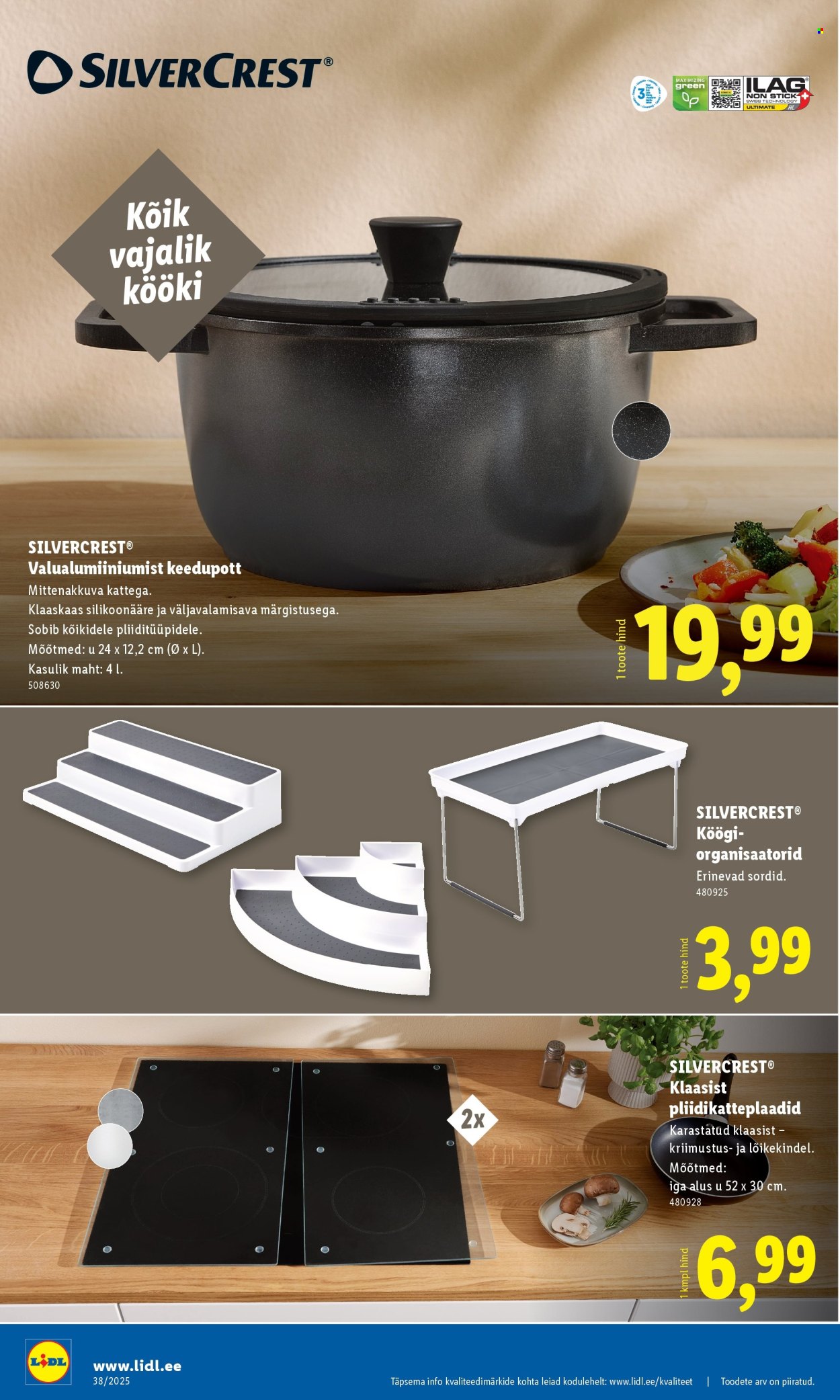 Lidl kliendileht - Tööstuskaupade pakkumised (15.09 - 21.09.2025)