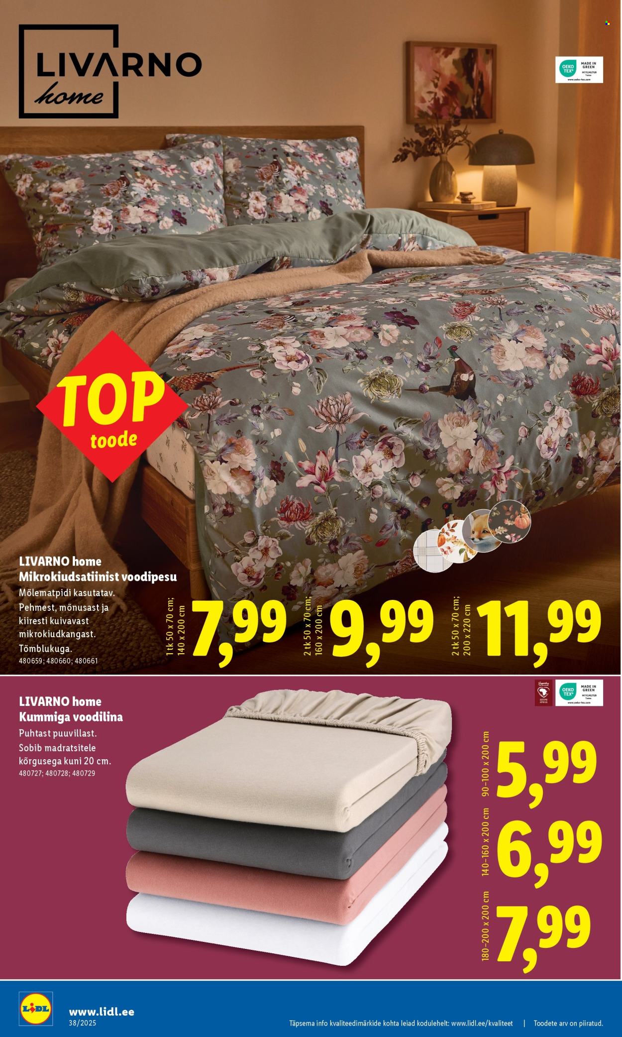 Lidl kliendileht - Tööstuskaupade pakkumised (15.09 - 21.09.2025)