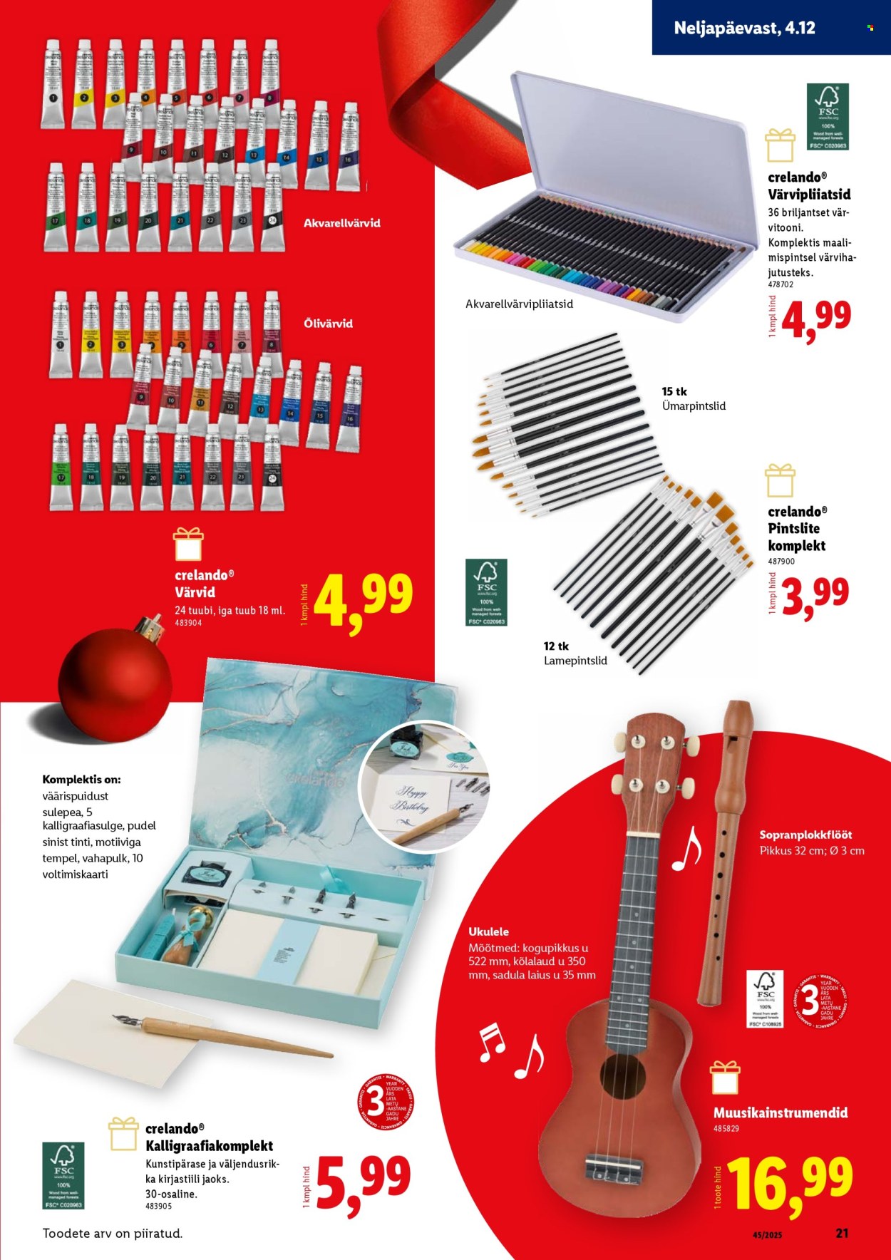 Lidl kliendileht - Manguasjade kataloog