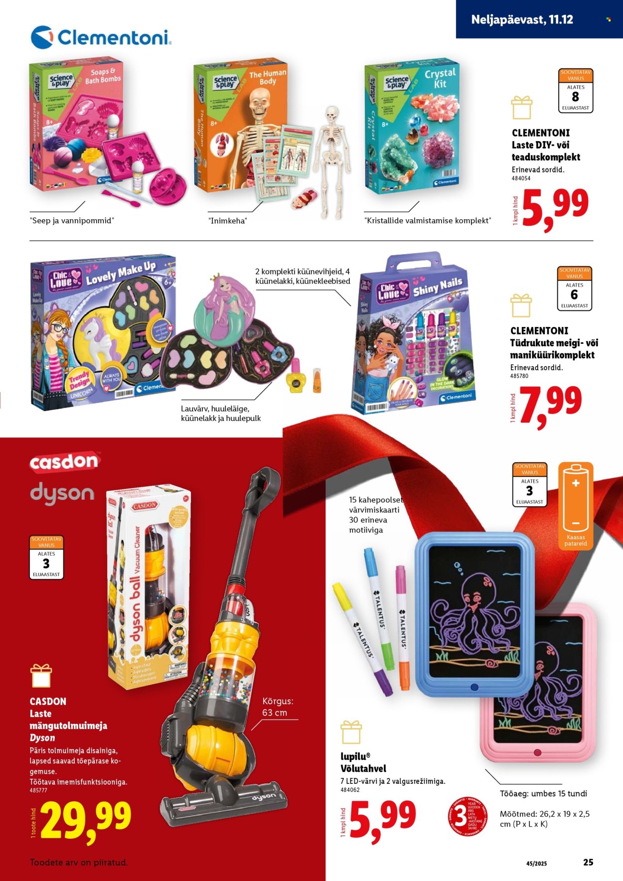 Lidl kliendileht - Manguasjade kataloog