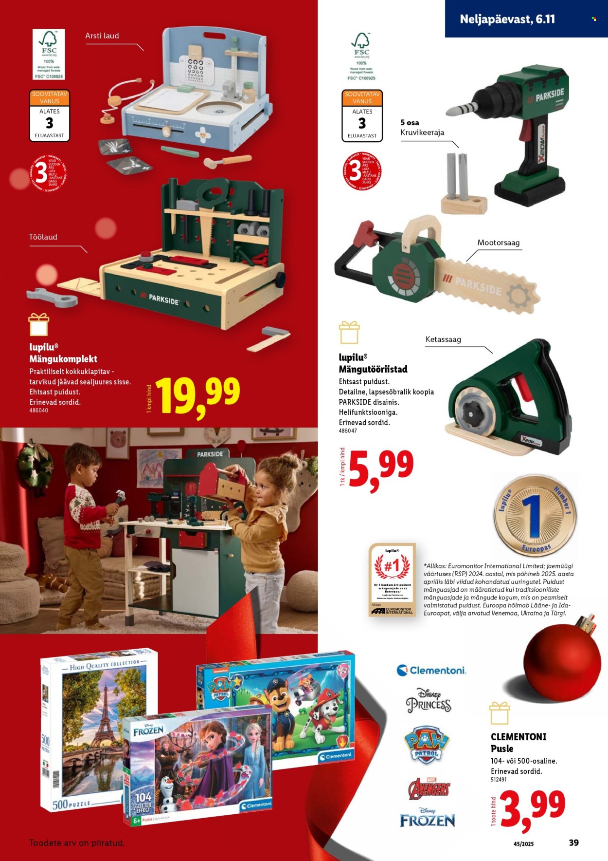 Lidl kliendileht - Manguasjade kataloog