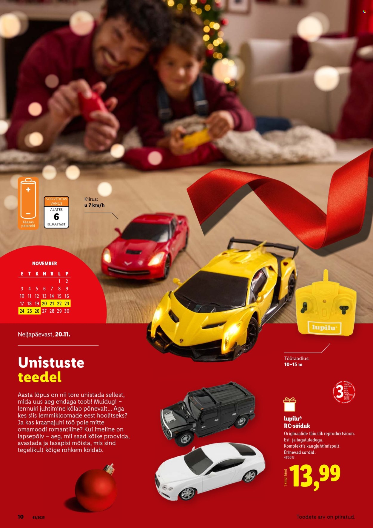 Lidl kliendileht - Manguasjade kataloog