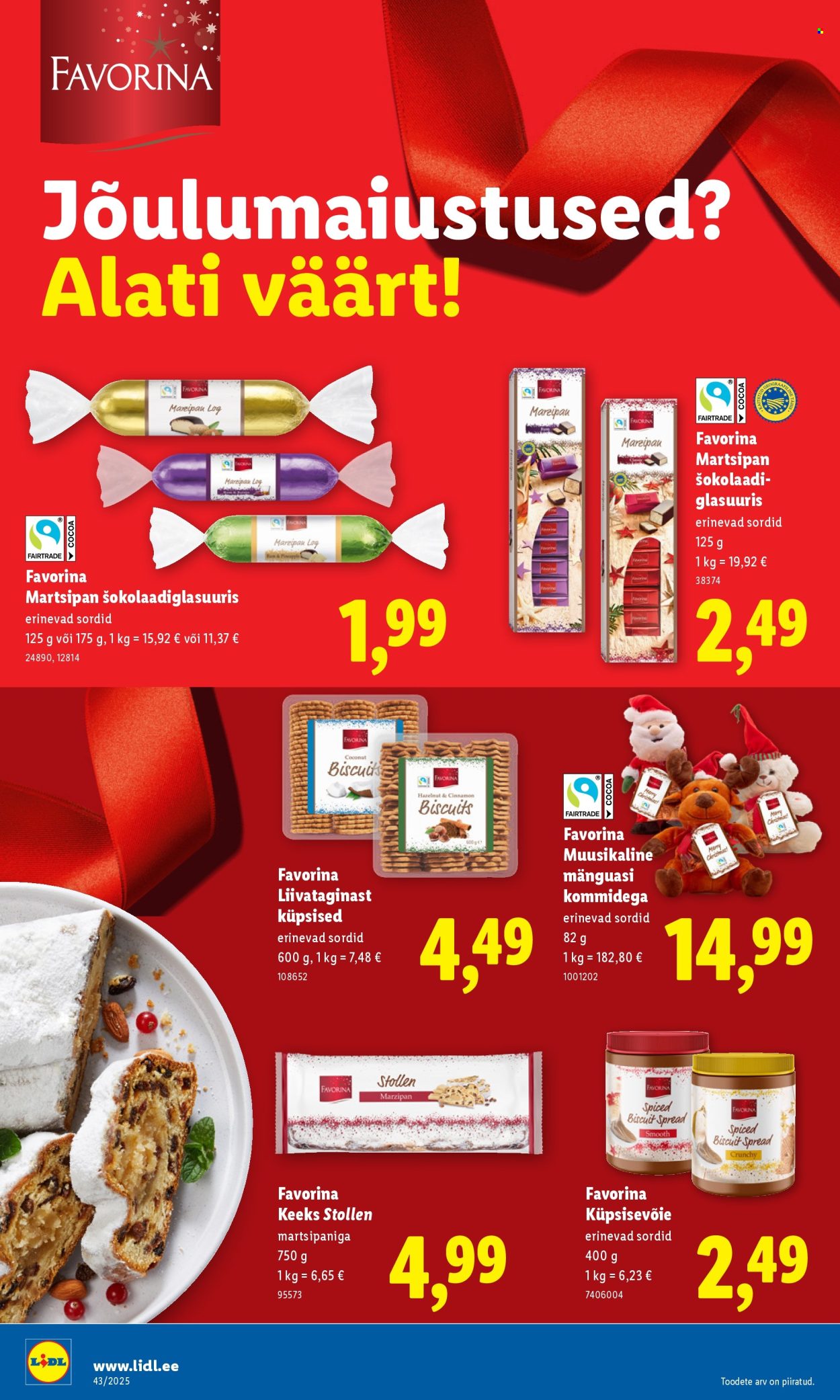 Lidl kliendileht - Kliendileht (20.10 - 26.10.2025)