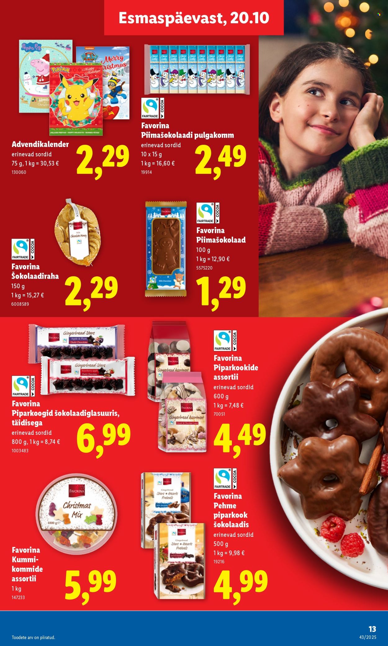 Lidl kliendileht - Kliendileht (20.10 - 26.10.2025)