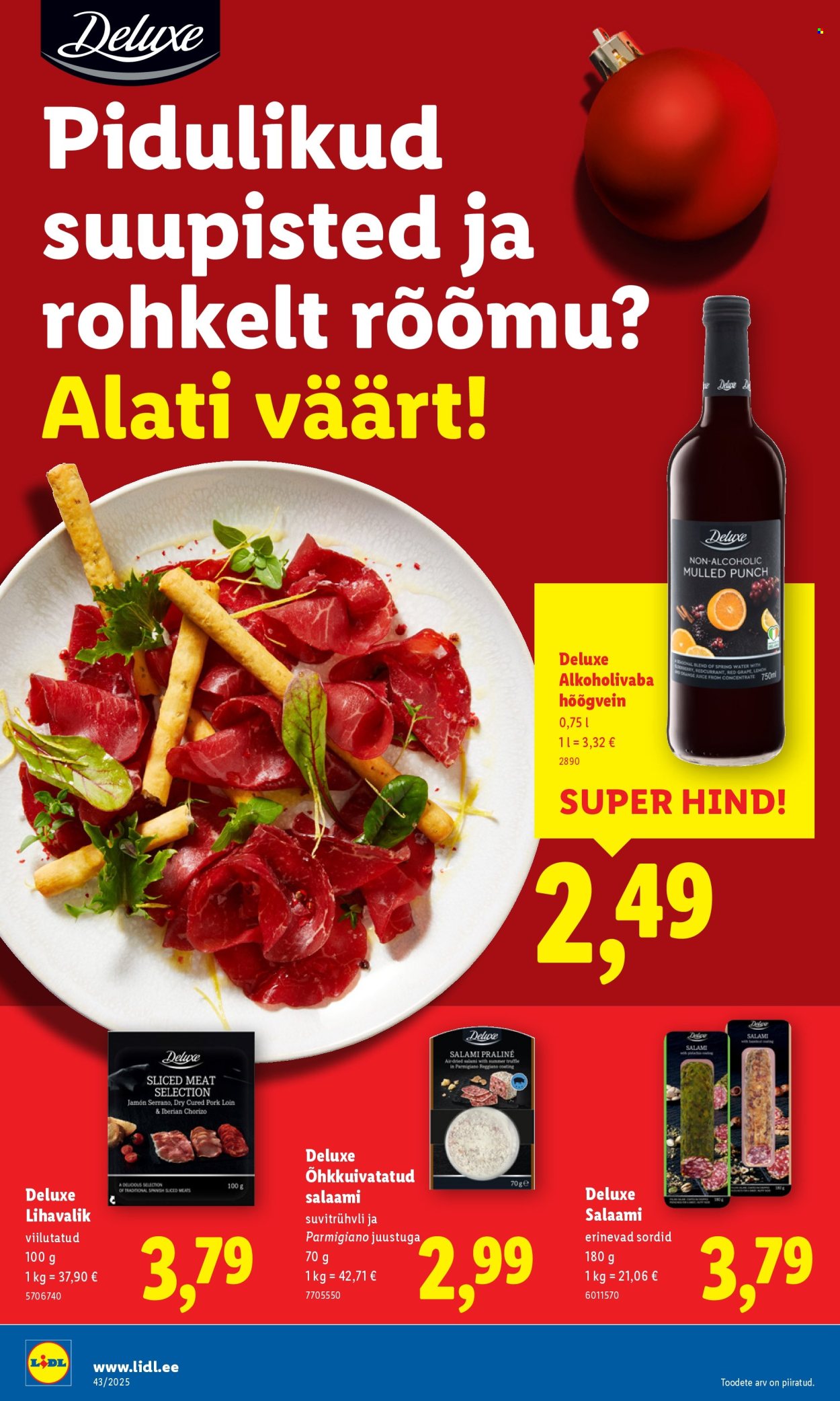Lidl kliendileht - Kliendileht (20.10 - 26.10.2025)