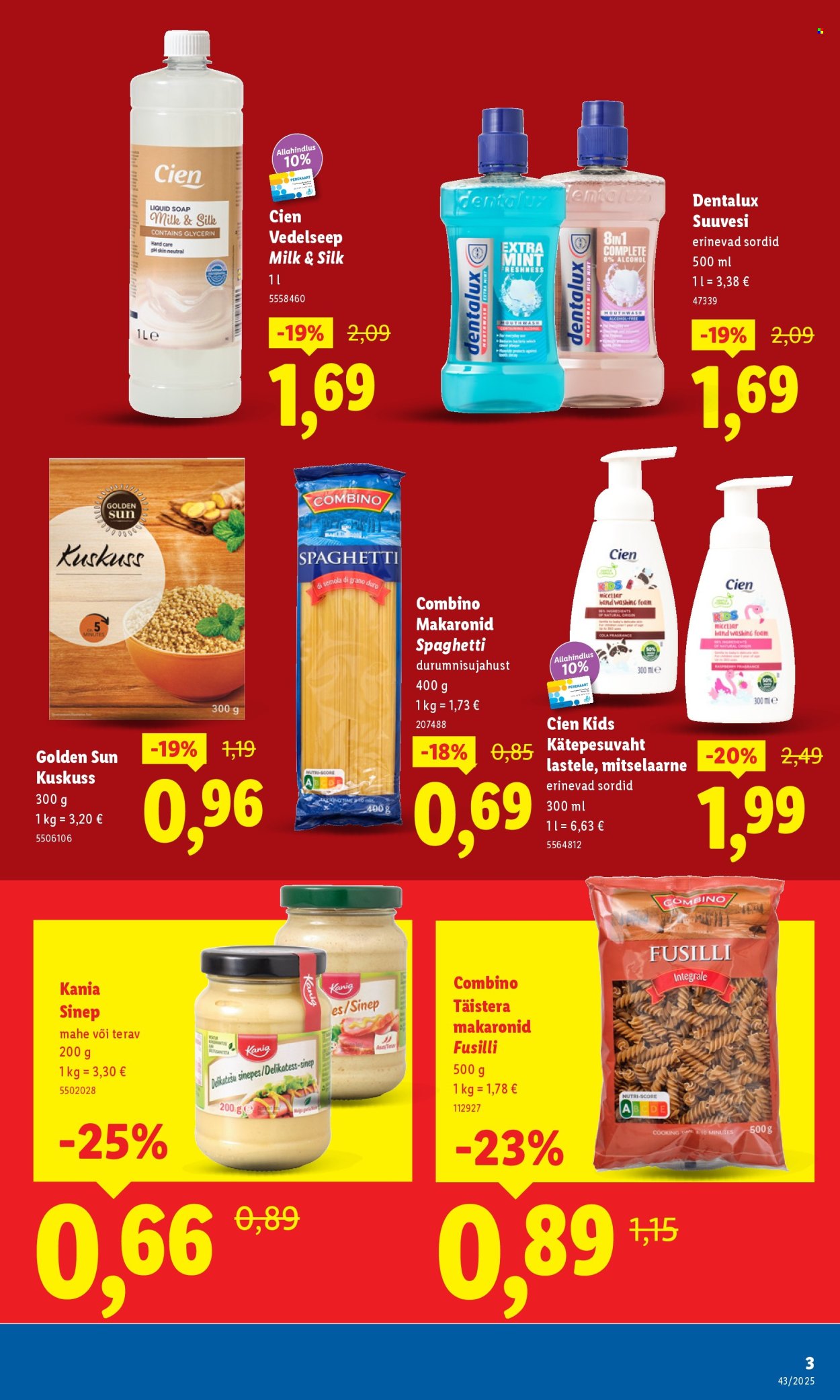 Lidl kliendileht - Kliendileht (20.10 - 26.10.2025)
