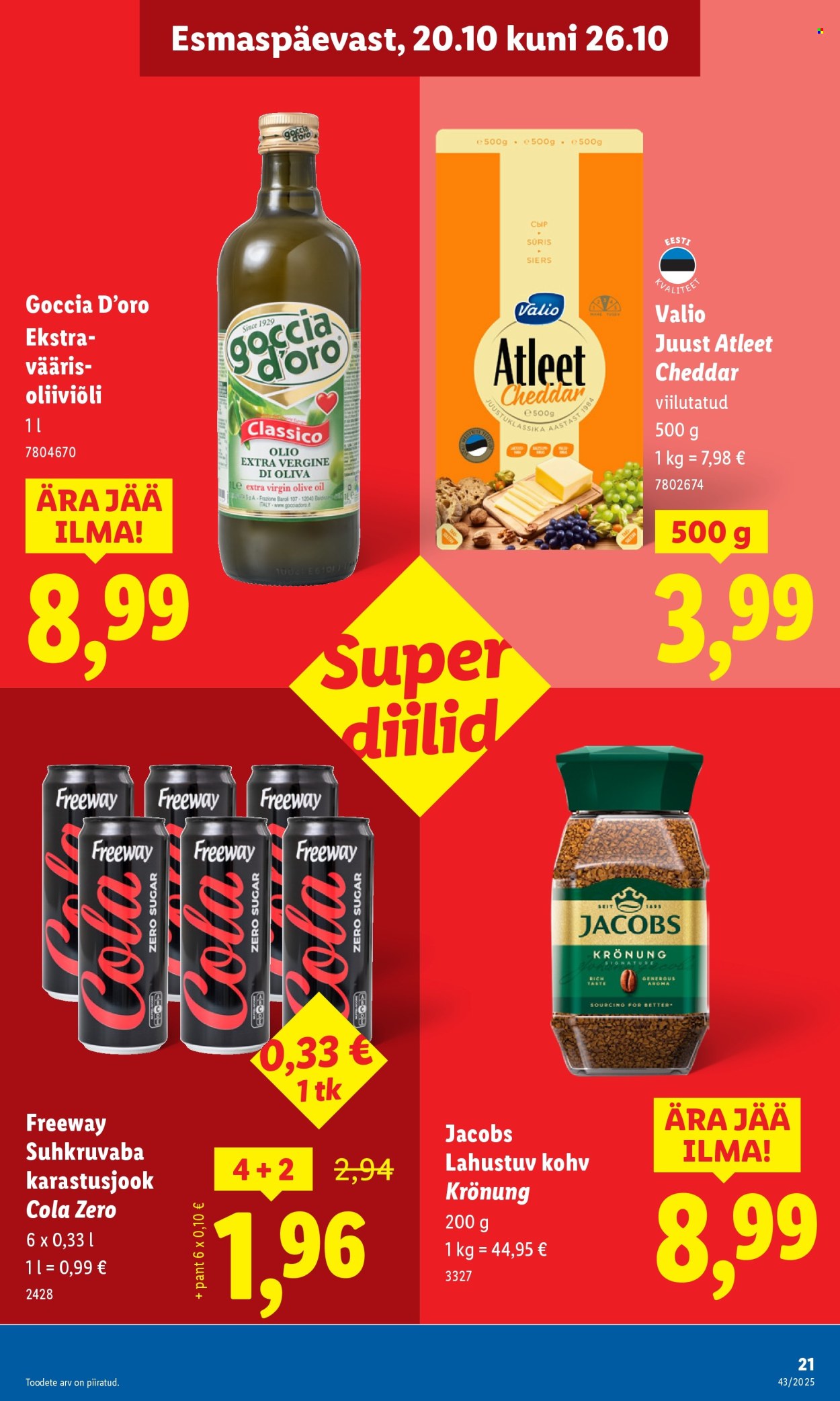 Lidl kliendileht - Kliendileht (20.10 - 26.10.2025)
