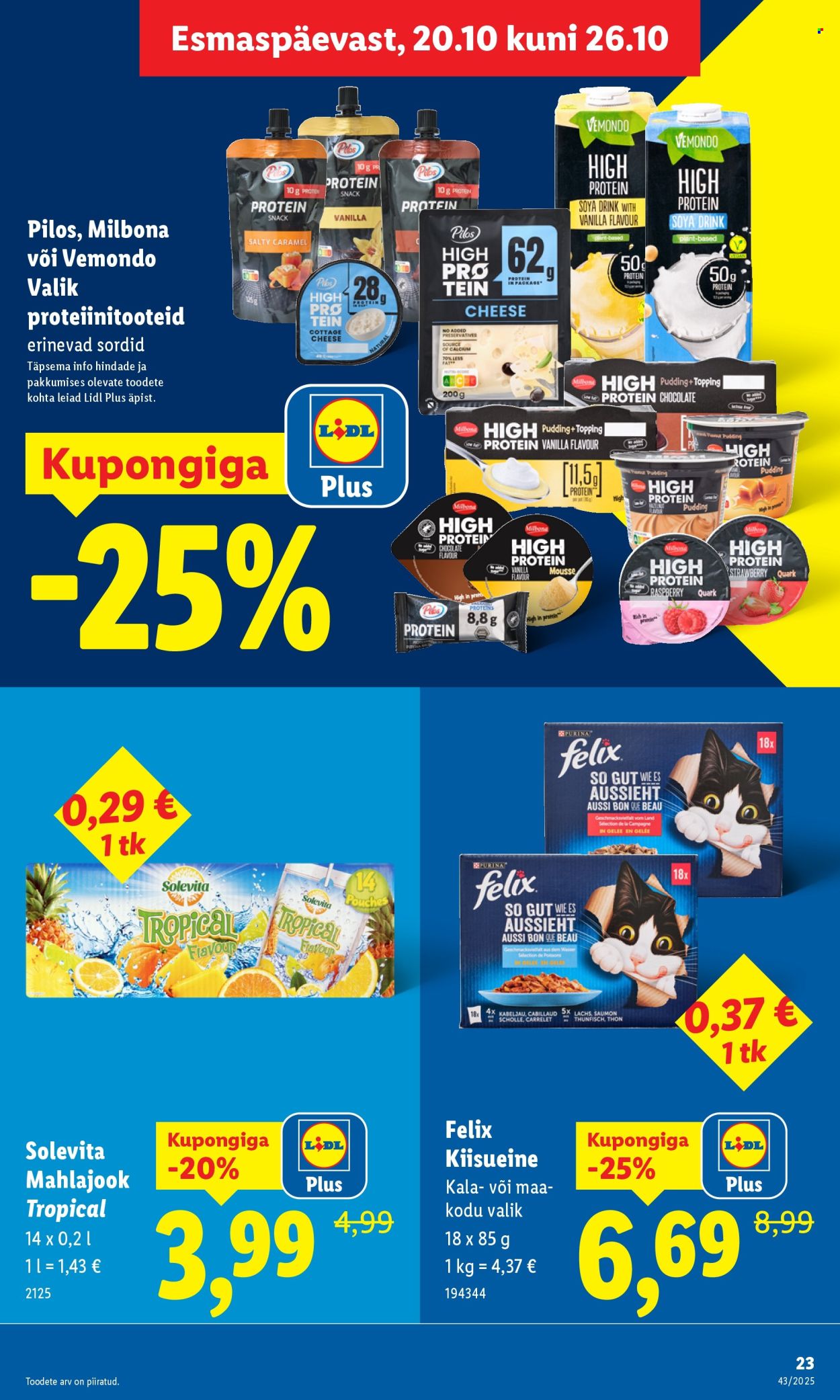 Lidl kliendileht - Kliendileht (20.10 - 26.10.2025)