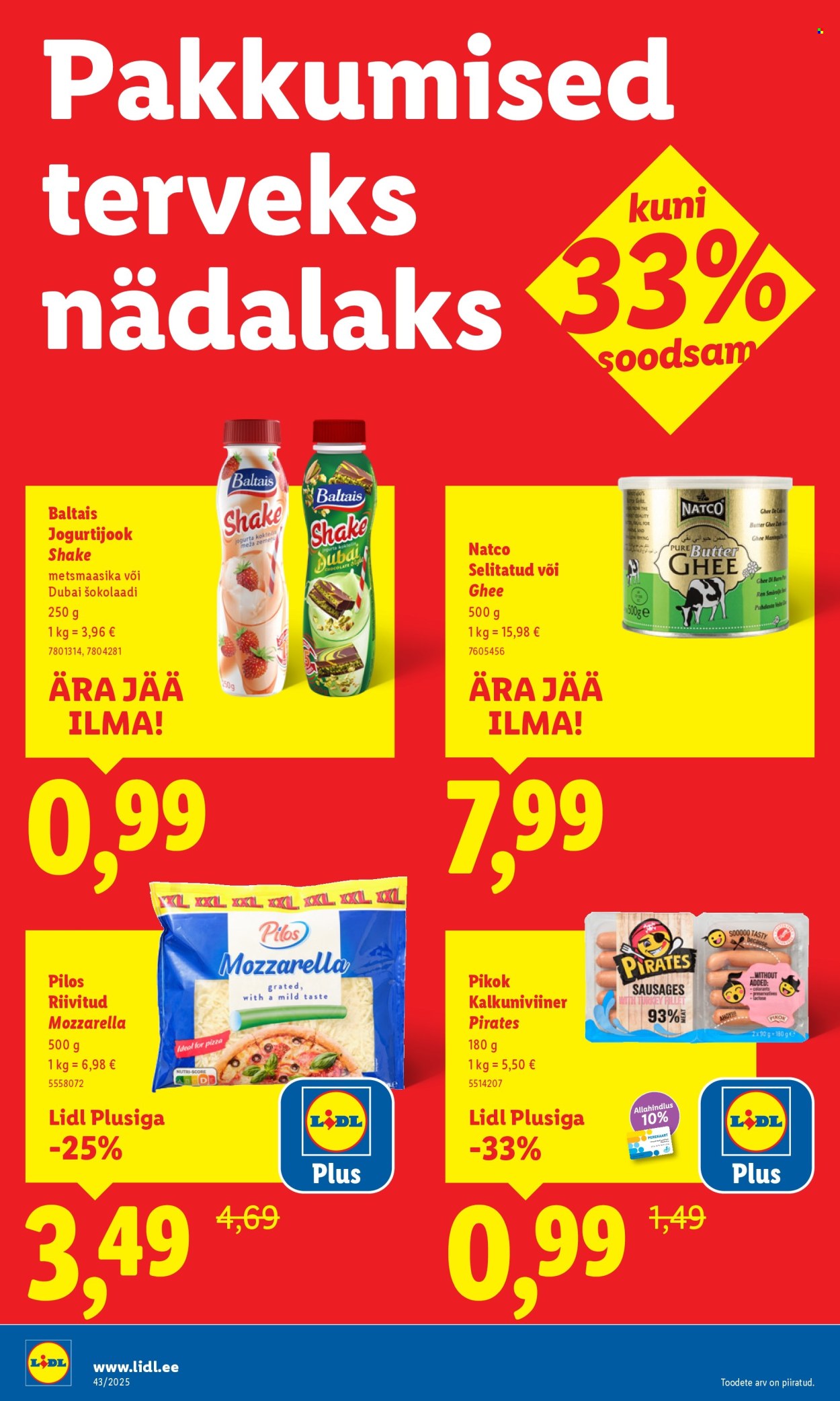Lidl kliendileht - Kliendileht (20.10 - 26.10.2025)