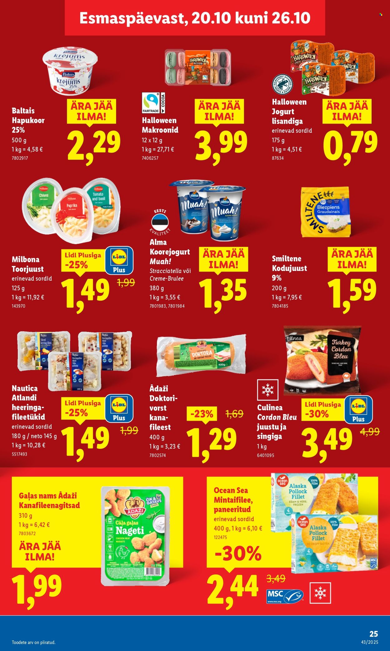 Lidl kliendileht - Kliendileht (20.10 - 26.10.2025)