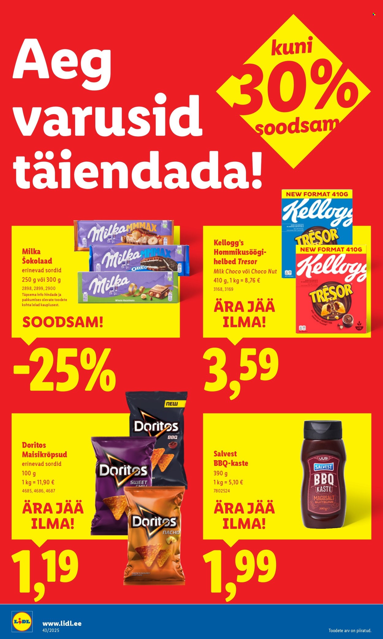 Lidl kliendileht - Kliendileht (20.10 - 26.10.2025)