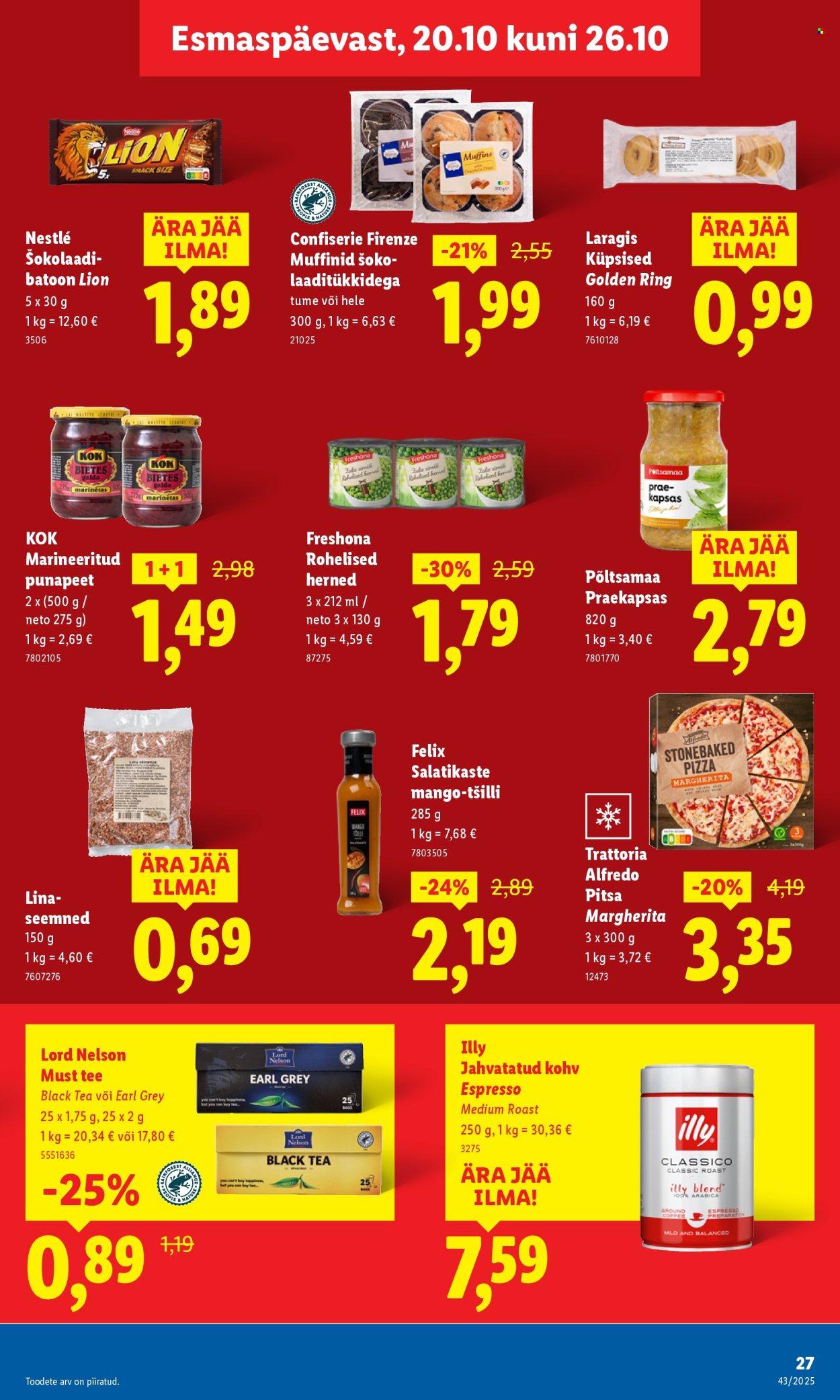 Lidl kliendileht - Kliendileht (20.10 - 26.10.2025)
