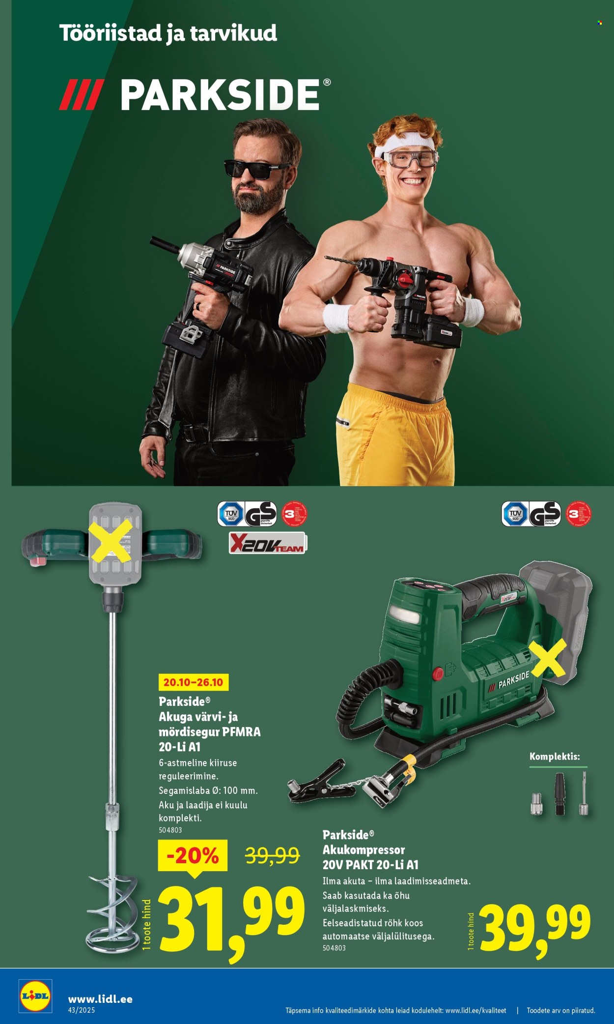 Lidl kliendileht - Kliendileht (20.10 - 26.10.2025)
