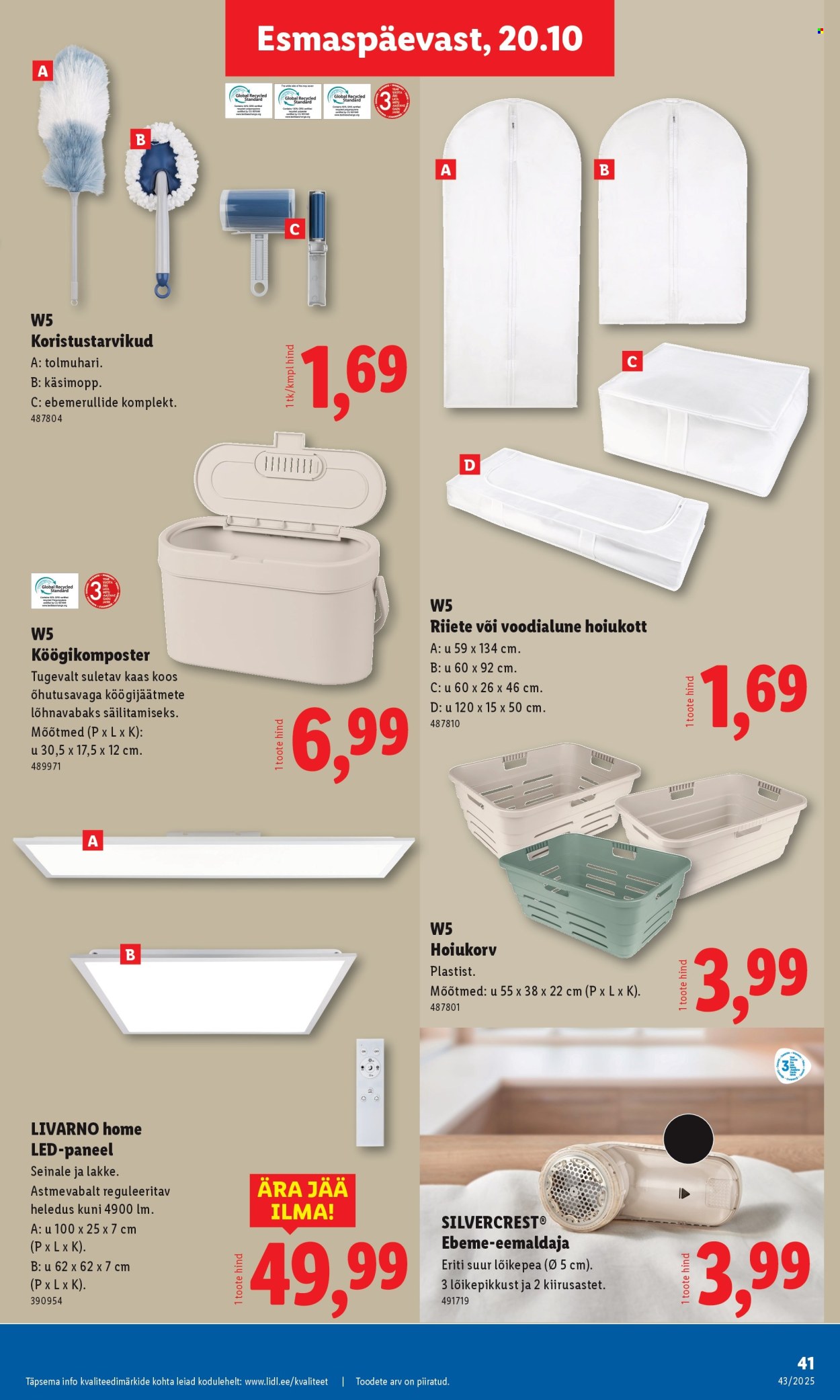 Lidl kliendileht - Kliendileht (20.10 - 26.10.2025)