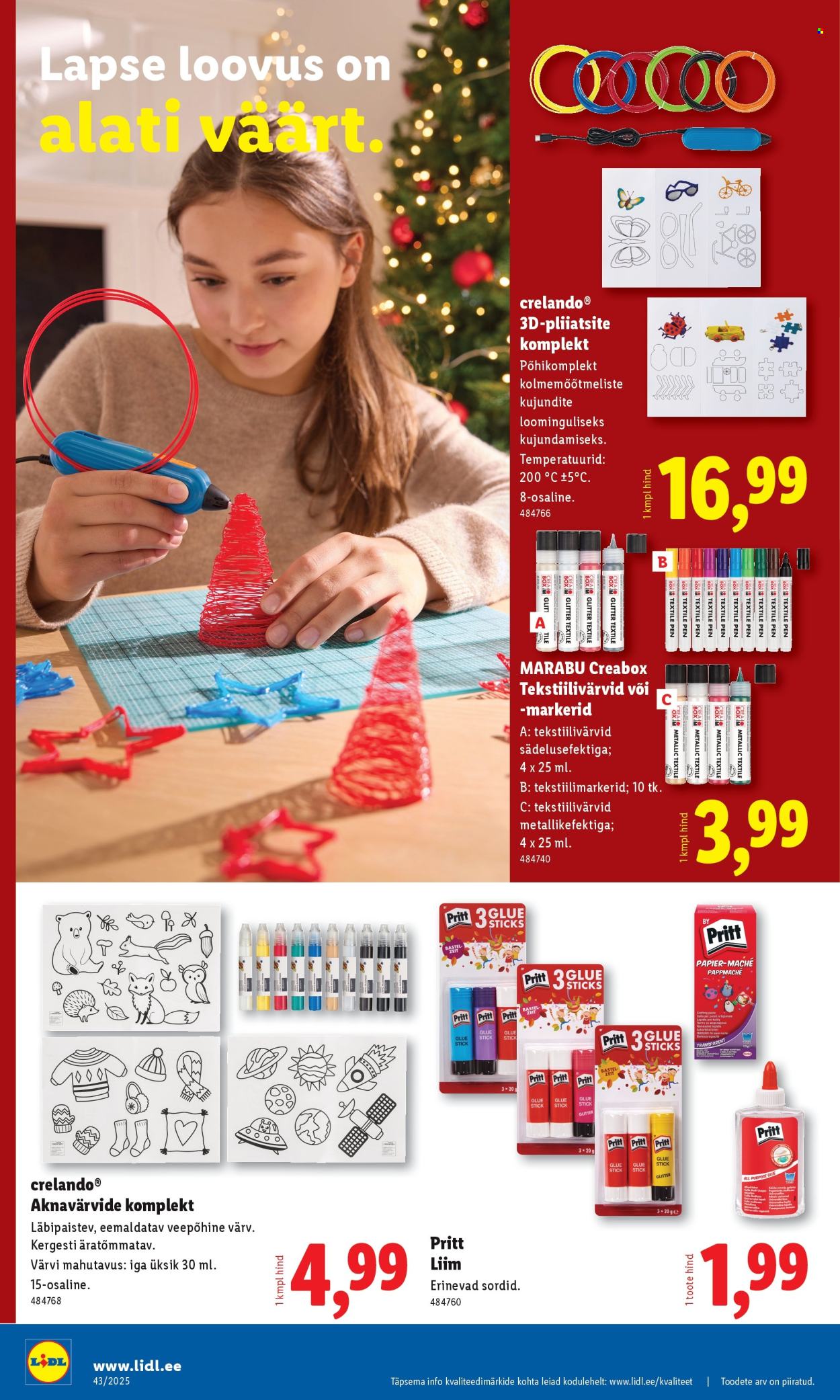 Lidl kliendileht - Kliendileht (20.10 - 26.10.2025)