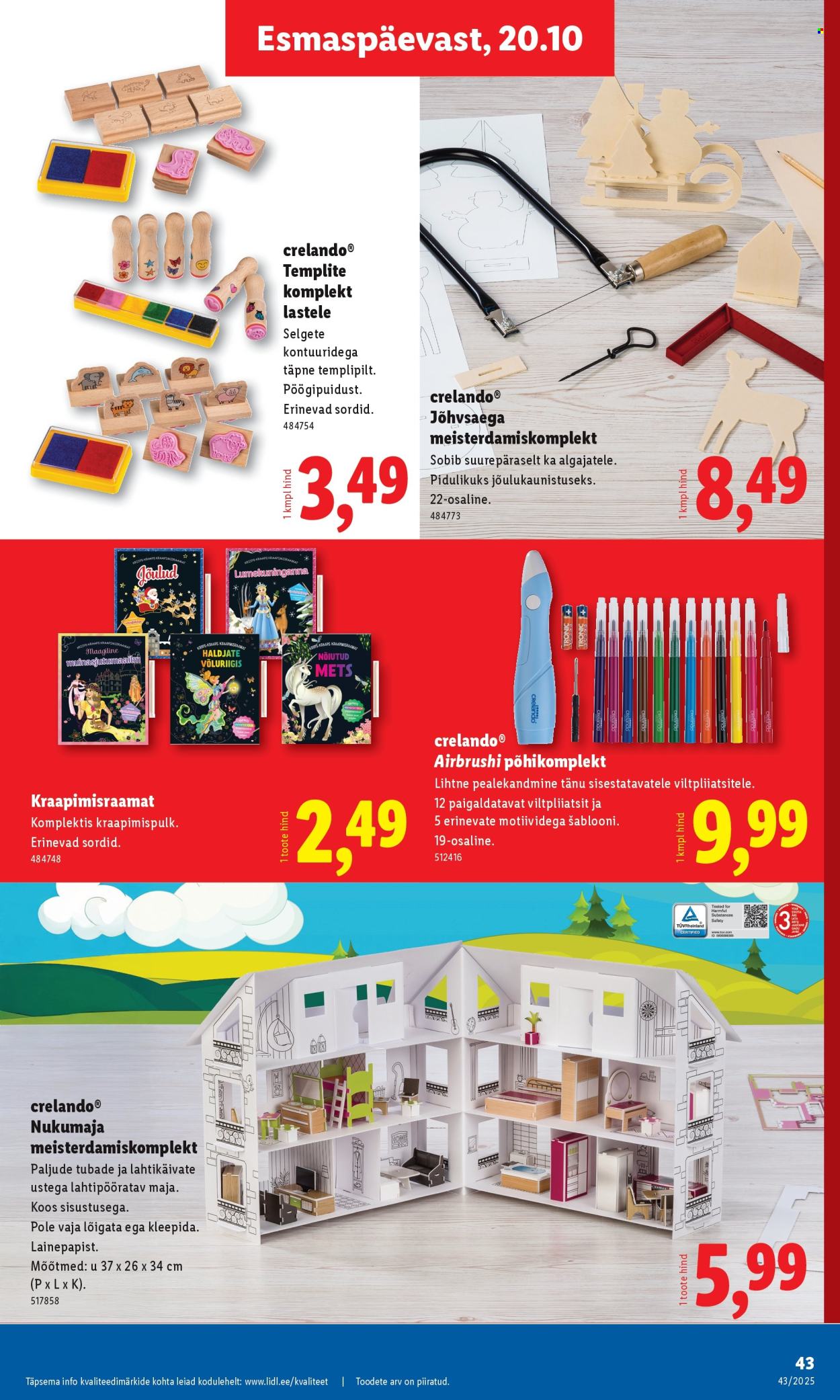 Lidl kliendileht - Kliendileht (20.10 - 26.10.2025)
