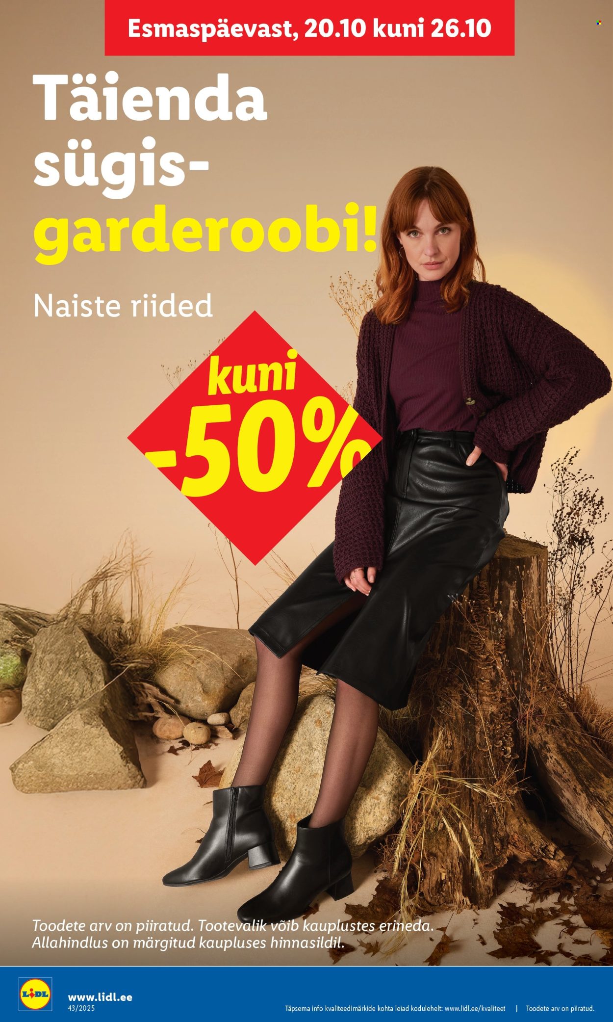 Lidl kliendileht - Kliendileht (20.10 - 26.10.2025)